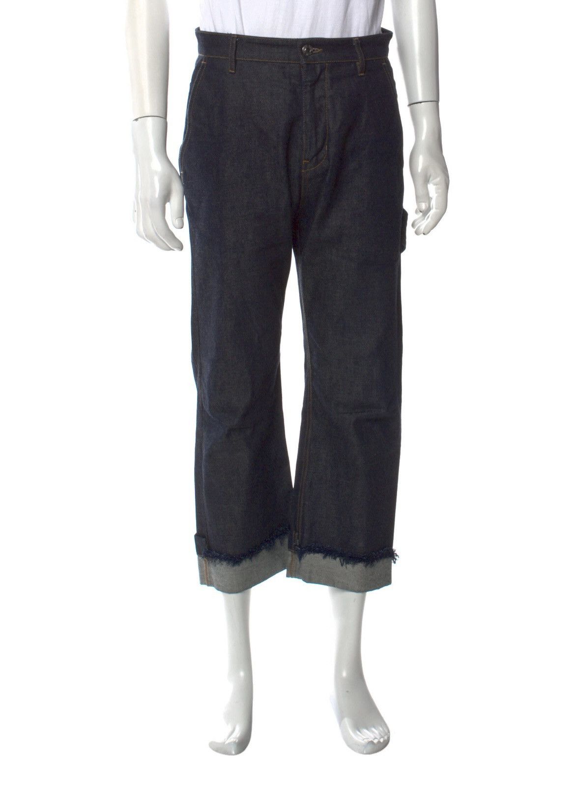 Helmut Lang Helmut Lang Boot Cut flared selvage denim Size US 32 / EU 48 - 1 Thumbnail