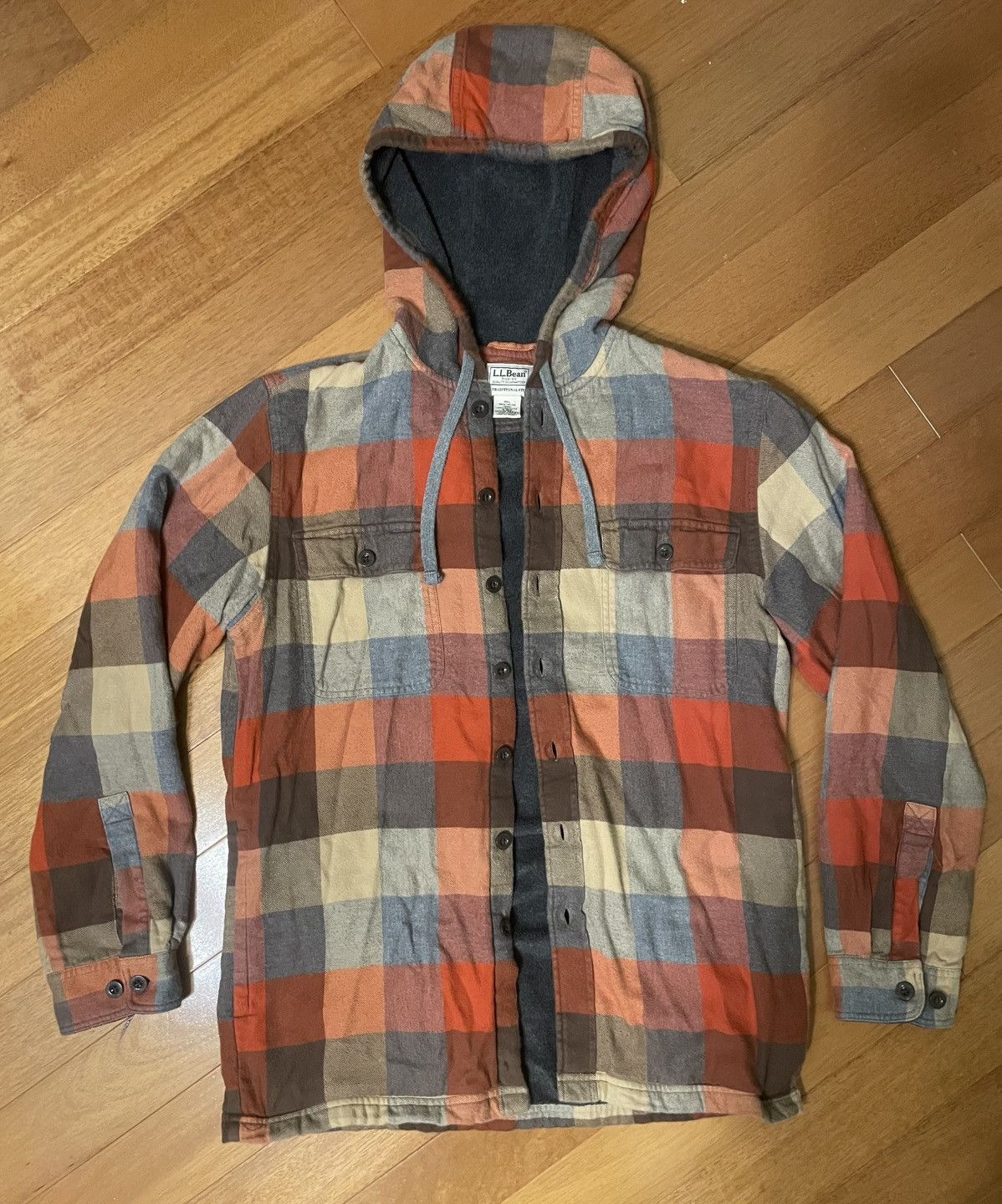 Kapital × L.L. Bean × Vintage LL Bean Plaid Hoodie Size US S / EU 44-46 / 1 - 1 Thumbnail