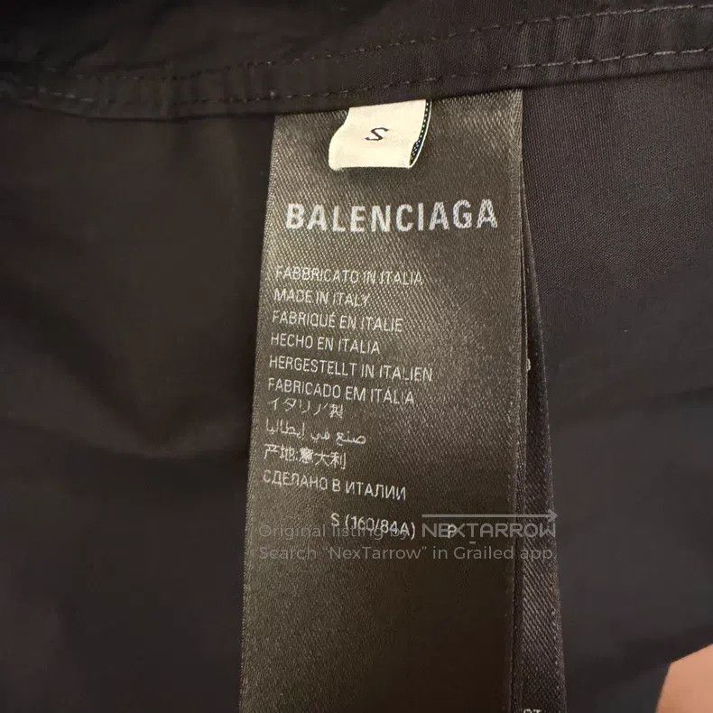Balenciaga Balenciaga Extra Large Canvas Shirt Size US S / EU 44-46 / 1 - 4 Thumbnail