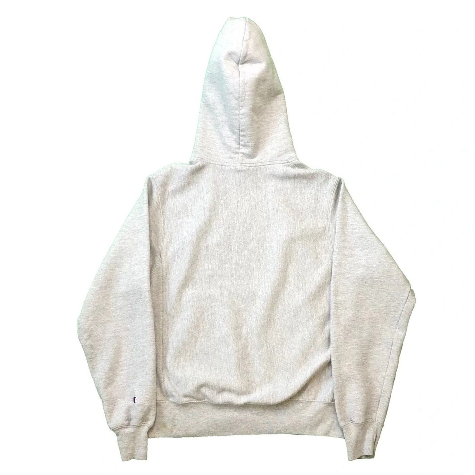 Champion × Vintage Champion Hoodie Small Reverse Weave C Logo Pullover Hooded Size S / US 4 / IT 40 - 4 Thumbnail