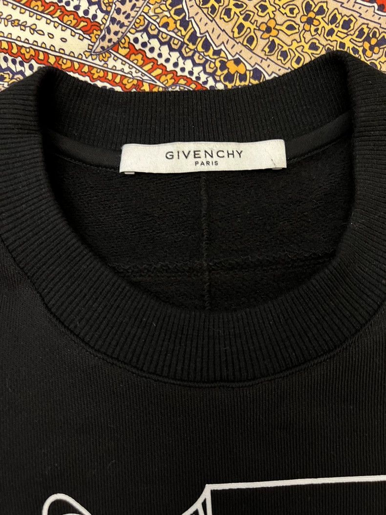 Givenchy Givenchy Brand New Sketch Deer Hoodie Size US S / EU 44-46 / 1 - 3 Thumbnail