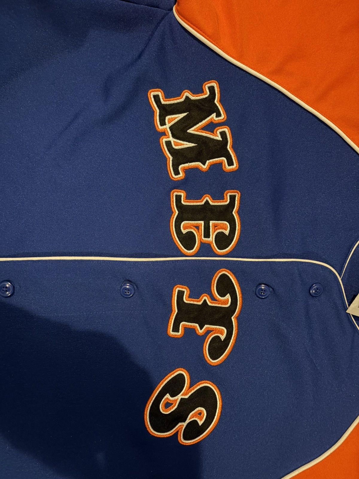 MLB Vintage Mets Jersey Size US L / EU 52-54 / 3 - 3 Thumbnail