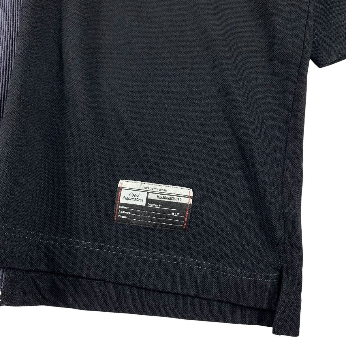 Japanese Brand × Maison MIHARA YASUHIRO MIHARAYASUHIRO reconstructed polo and tshirt tee Size US L / EU 52-54 / 3 - 8 Thumbnail
