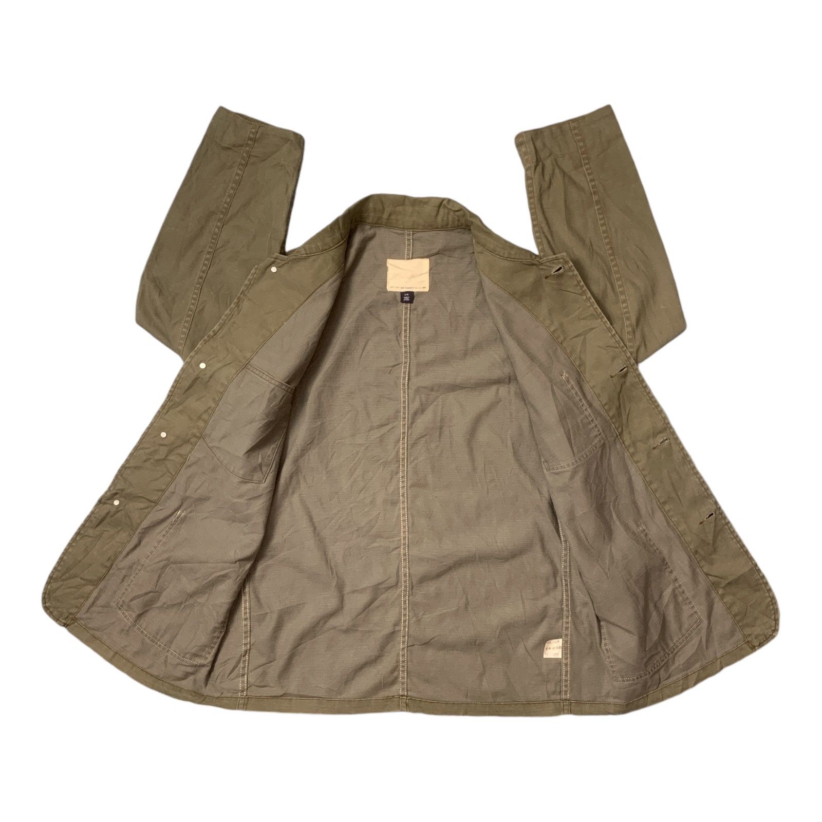 Gap × Japanese Brand Rare Design GAP Soft Denim Jackets Size US M / EU 48-50 / 2 - 3 Thumbnail