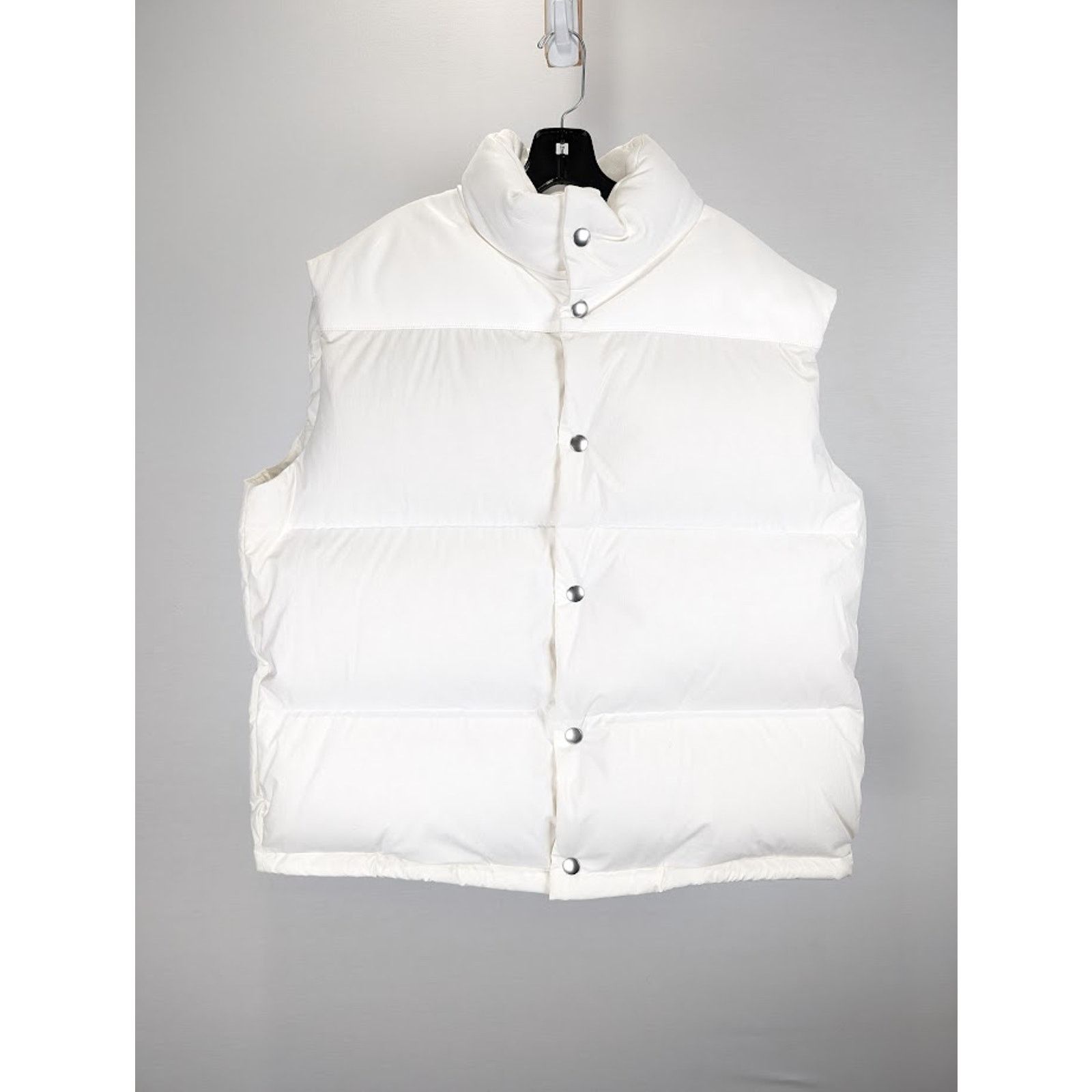 Bottega Veneta o1rshd1 Organic Frosted Poplin Gilet in Chalk Size US M / EU 48-50 / 2 - 1 Thumbnail