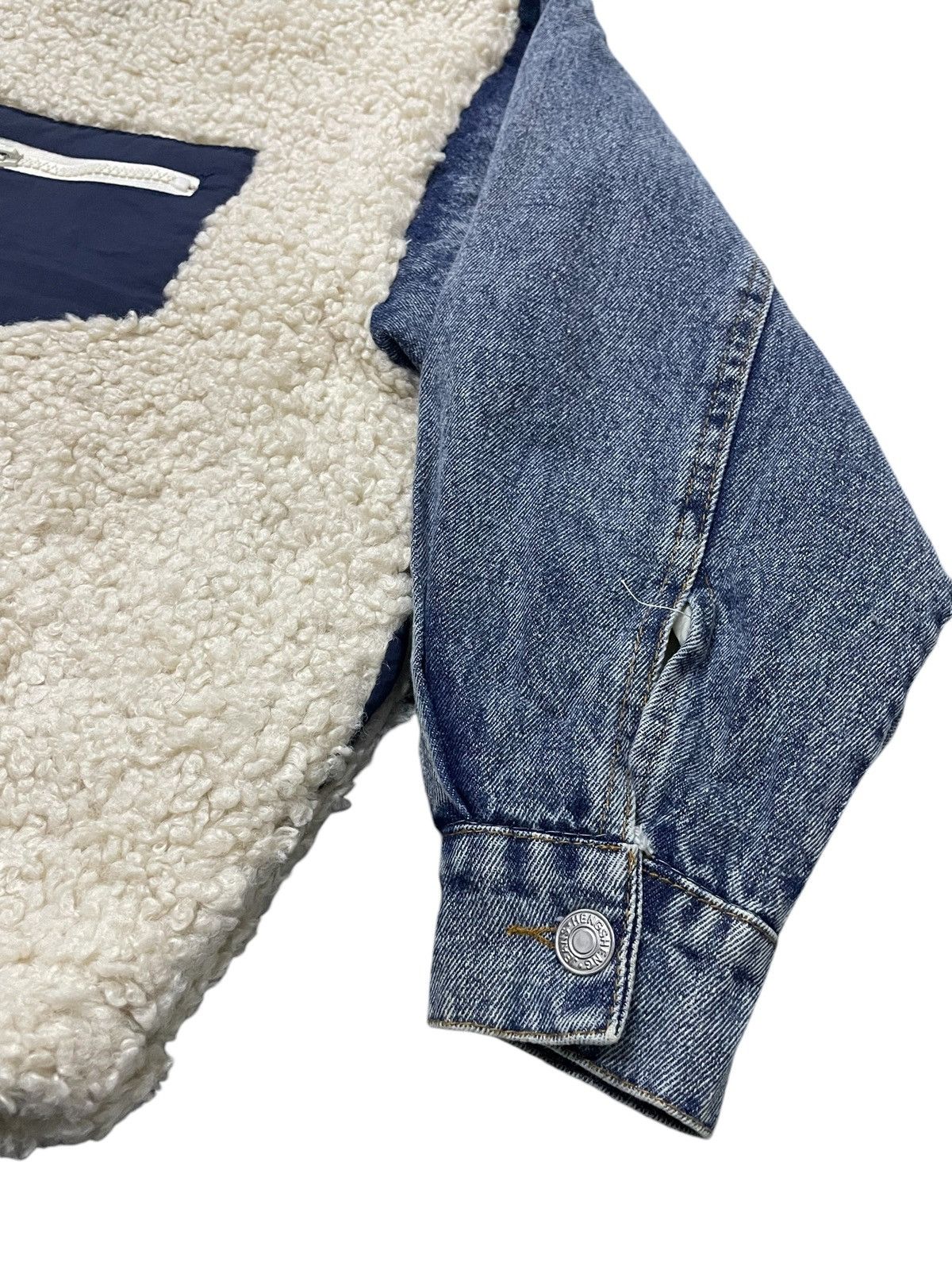 Hysteric Glamour × Japanese Brand Noa Japan Pile Fleece Teddy Hybrid Jacket Size US L / EU 52-54 / 3 - 4 Thumbnail