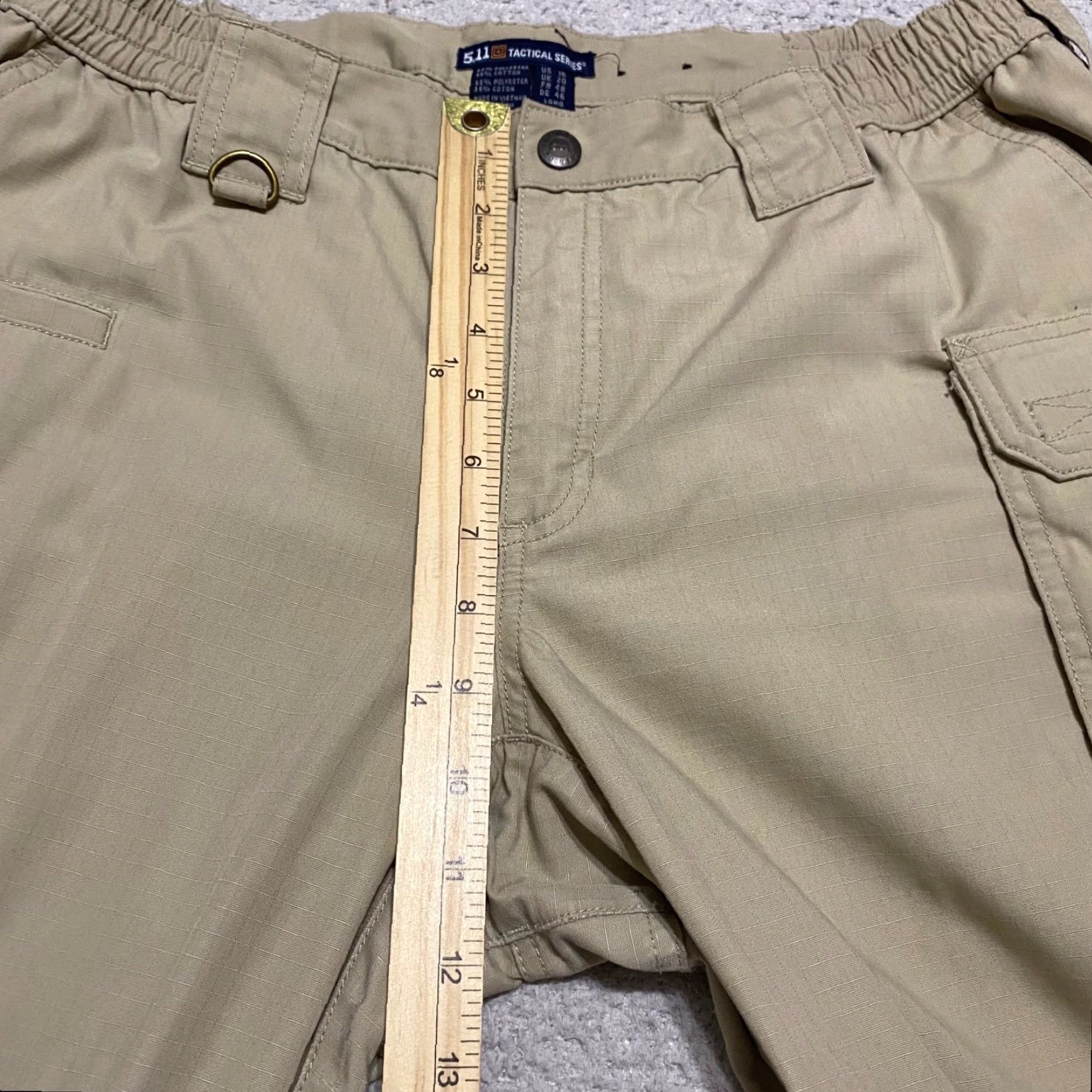 Vintage 5.11 Tactical Womens Pants 16 Beige Cargo Ripstop Utility Hiking Covert Military Army Pockets 5.11 Tactical Womens Regular Straight Jeans? Wait. Size 38" / US 16 / IT 52 - 7 Thumbnail