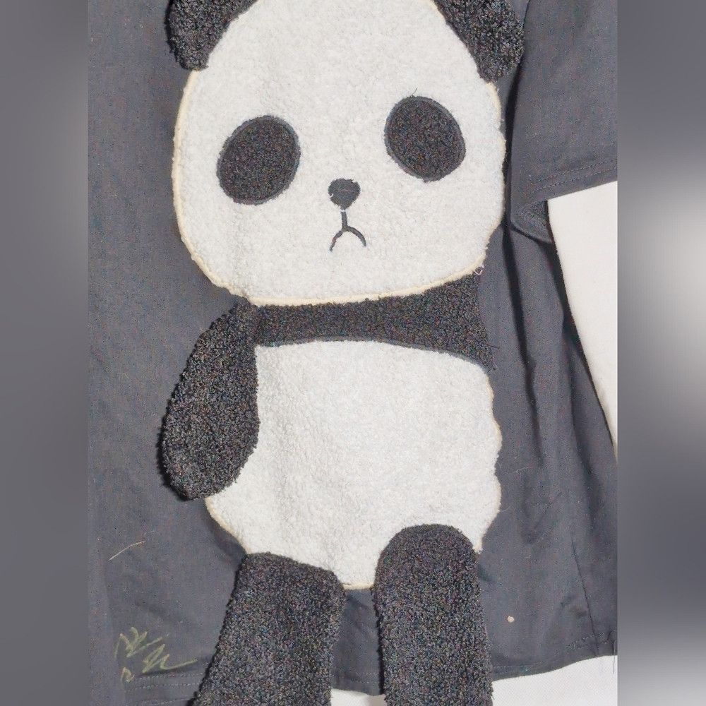 Designer Fuzzy Panda Graphic Long Sleeve Shirt XL Autographed Size XL / US 12-14 / IT 48-50 - 3 Thumbnail
