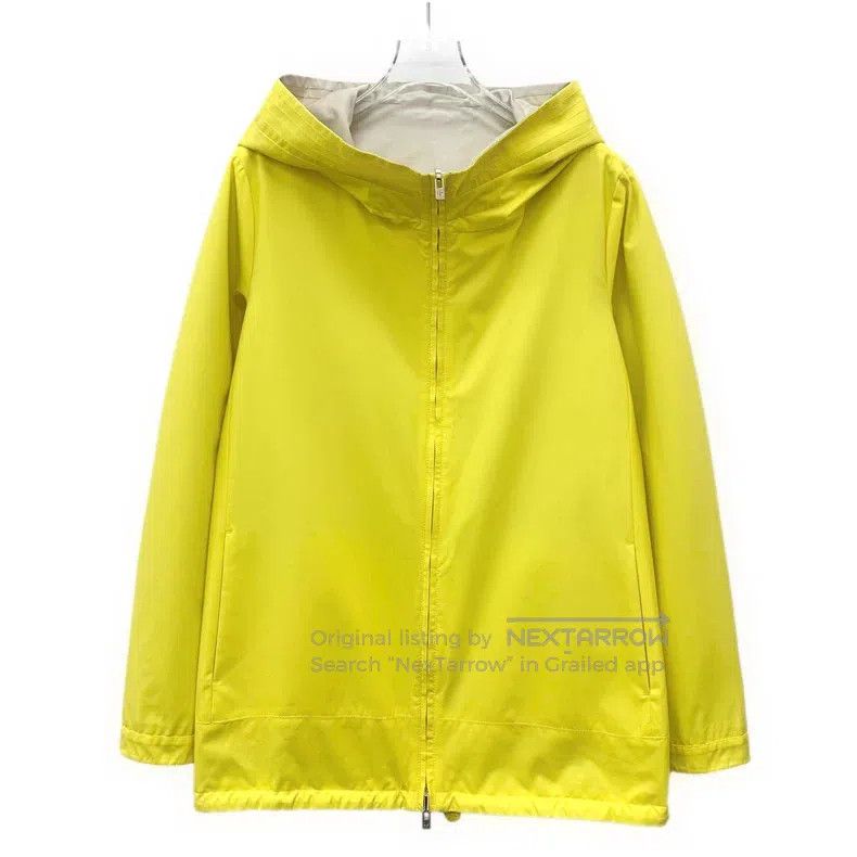 Loro Piana Loro Piana Contrast Color Two-Sided Wear Nylon Hooded Zipp Size XS / US 0-2 / IT 36-38 - 3 Thumbnail