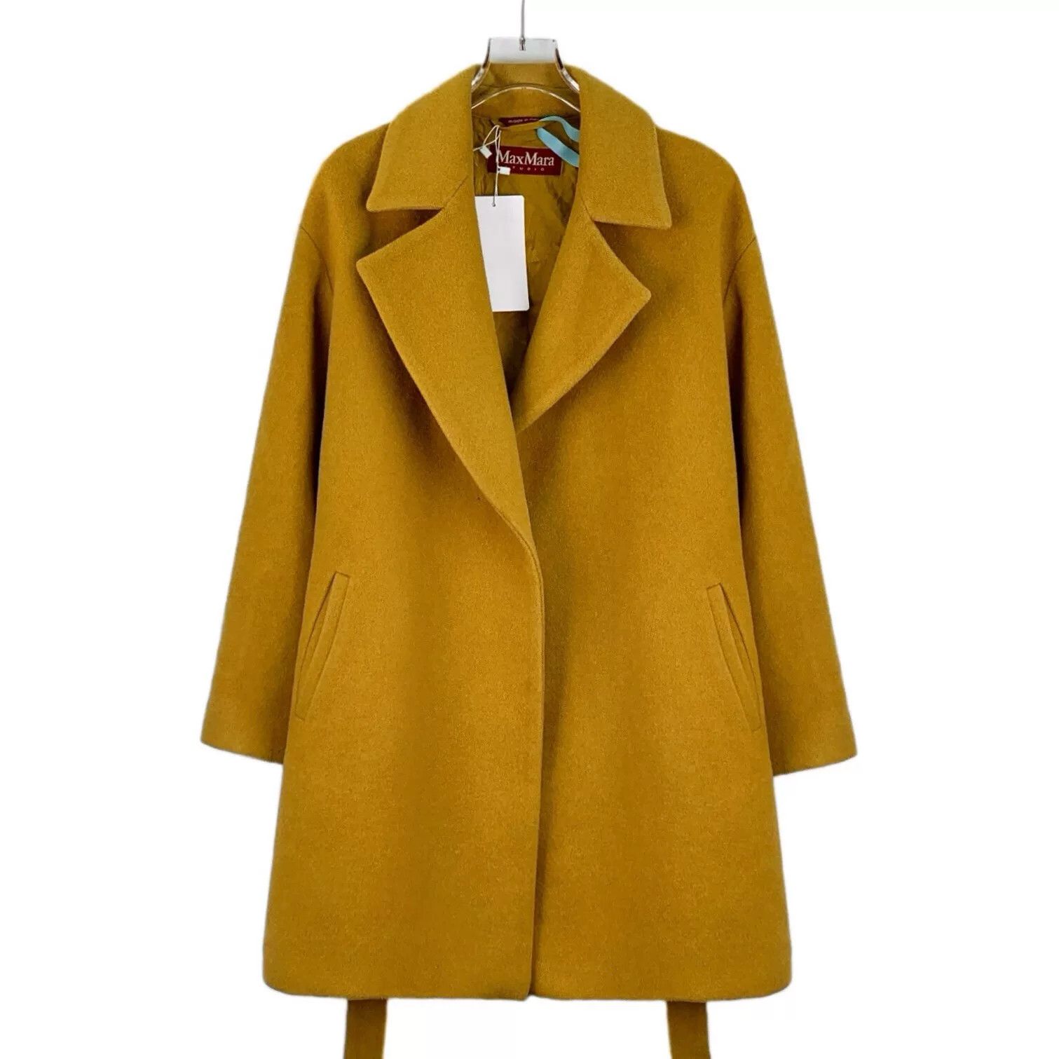 Max Mara maxmara brown wool belted coat size 38 Size US S / EU 44-46 / 1 - 1 Thumbnail