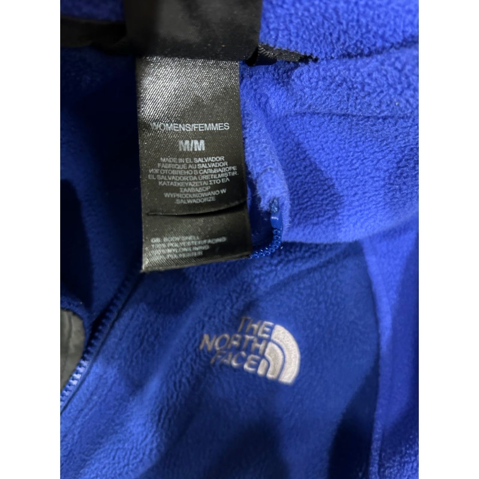 The North Face The North Face fleece jacket womens M blue full zip Polartec outdoor hiking Regular Fit Size M / US 6-8 / IT 42-44 - 6 Thumbnail