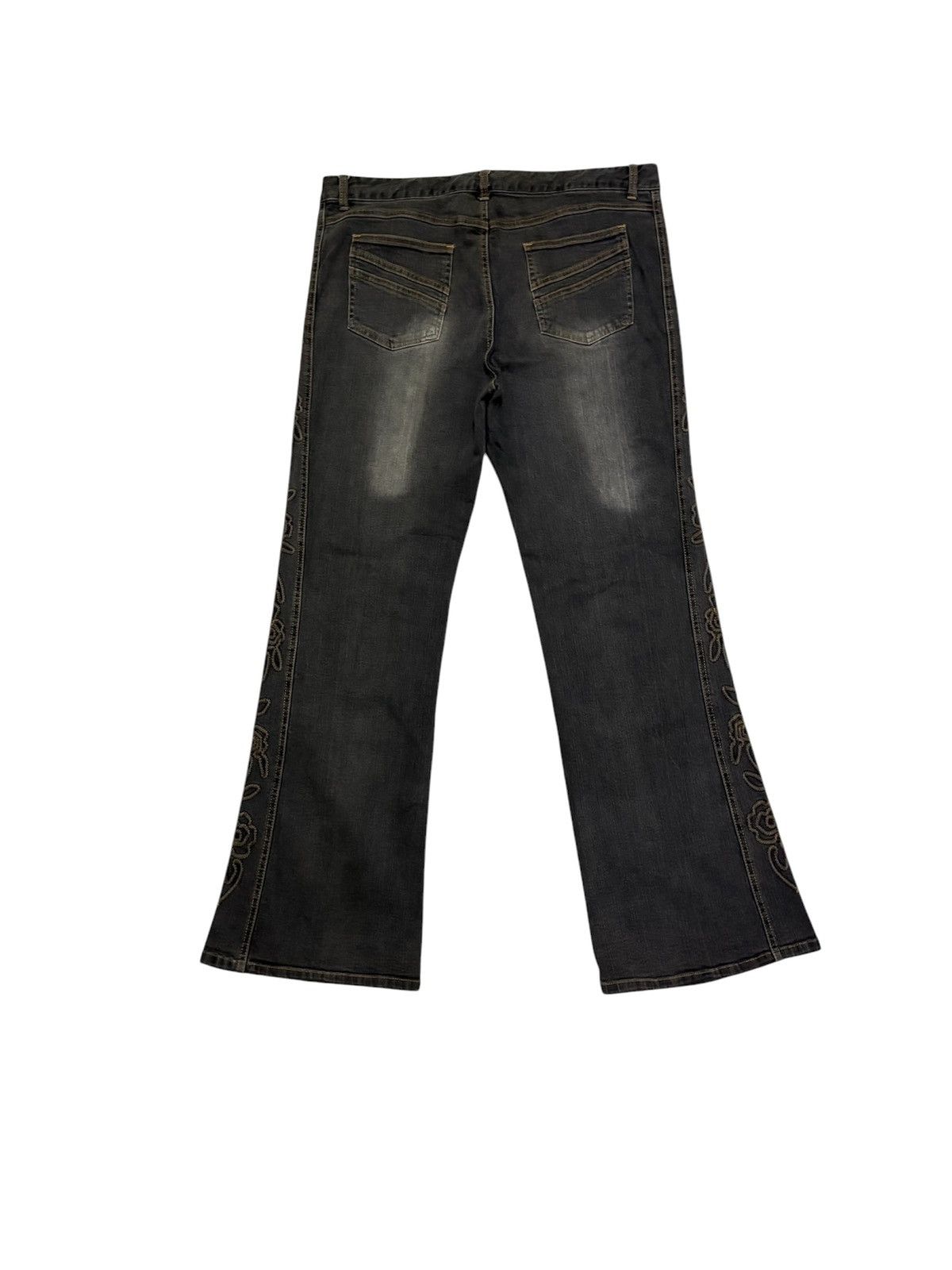 Japanese Brand Japanese Browdwin Flared Jeans Streetwear Denim Size US 37 - 9 Thumbnail