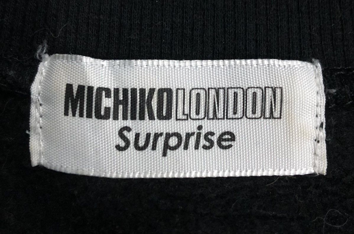 Japanese Brand Michiko London "Surprise" Colorblock Quarter-Zip Sweatshirt Size US L / EU 52-54 / 3 - 8 Thumbnail