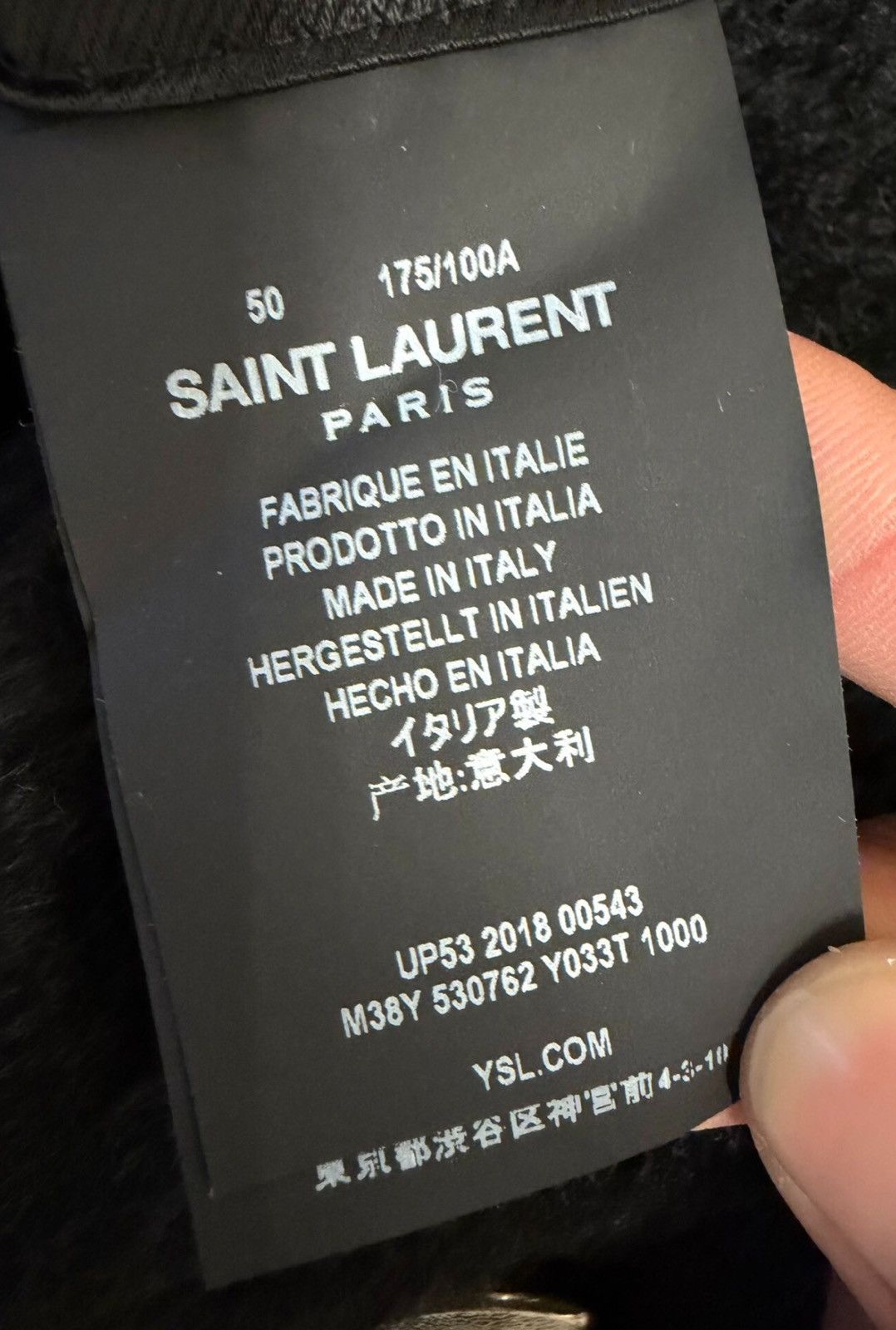 Saint Laurent Paris Saint Laurent SLP 18FW Gold Button Wool Fur Coat Size US M / EU 48-50 / 2 - 5 Thumbnail