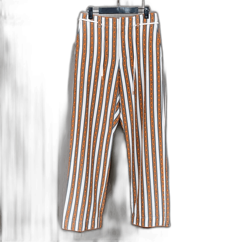 Louis Vuitton Louis Vuitton Chain Print Casual Pants Size 38 Size 38" / US 16 / IT 52 - 1 Thumbnail