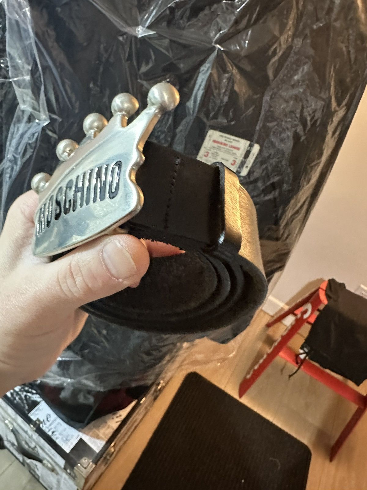 Moschino Moschino King Belt Size 36 - 2 Thumbnail