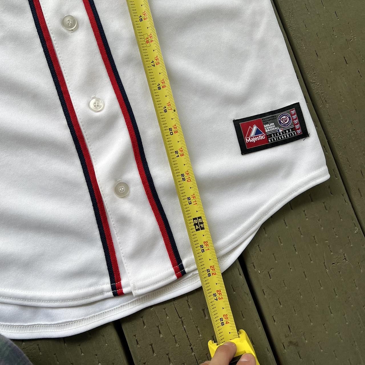 MLB MLB Washington Nationals Baseball Jersey Away White Size xs Size US XS / EU 42 / 0 - 7 Thumbnail
