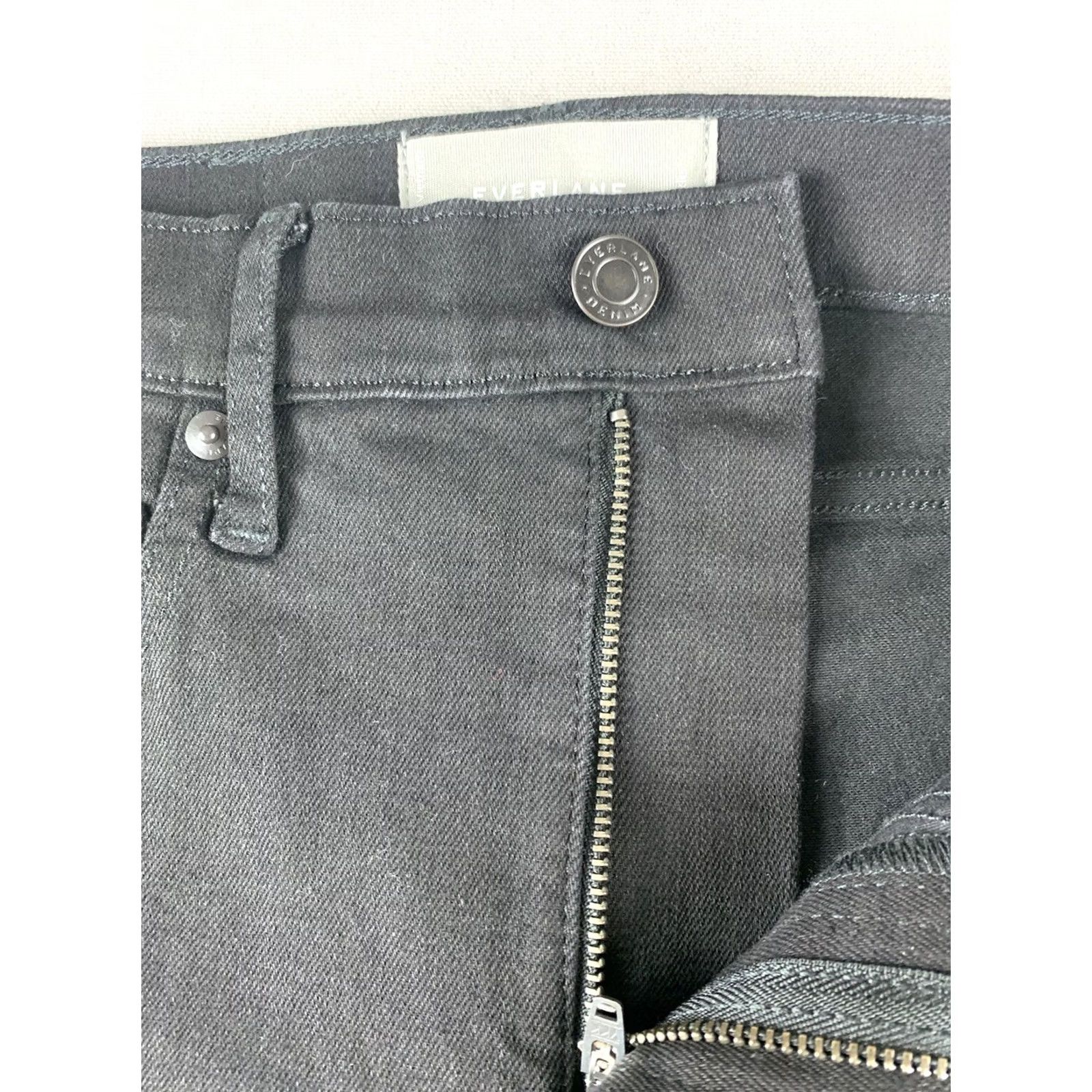 Everlane EVERLANE Jeans Womens Size 25 Skinny Ankle High Rise Black Size 42" / US 20 - 6 Thumbnail
