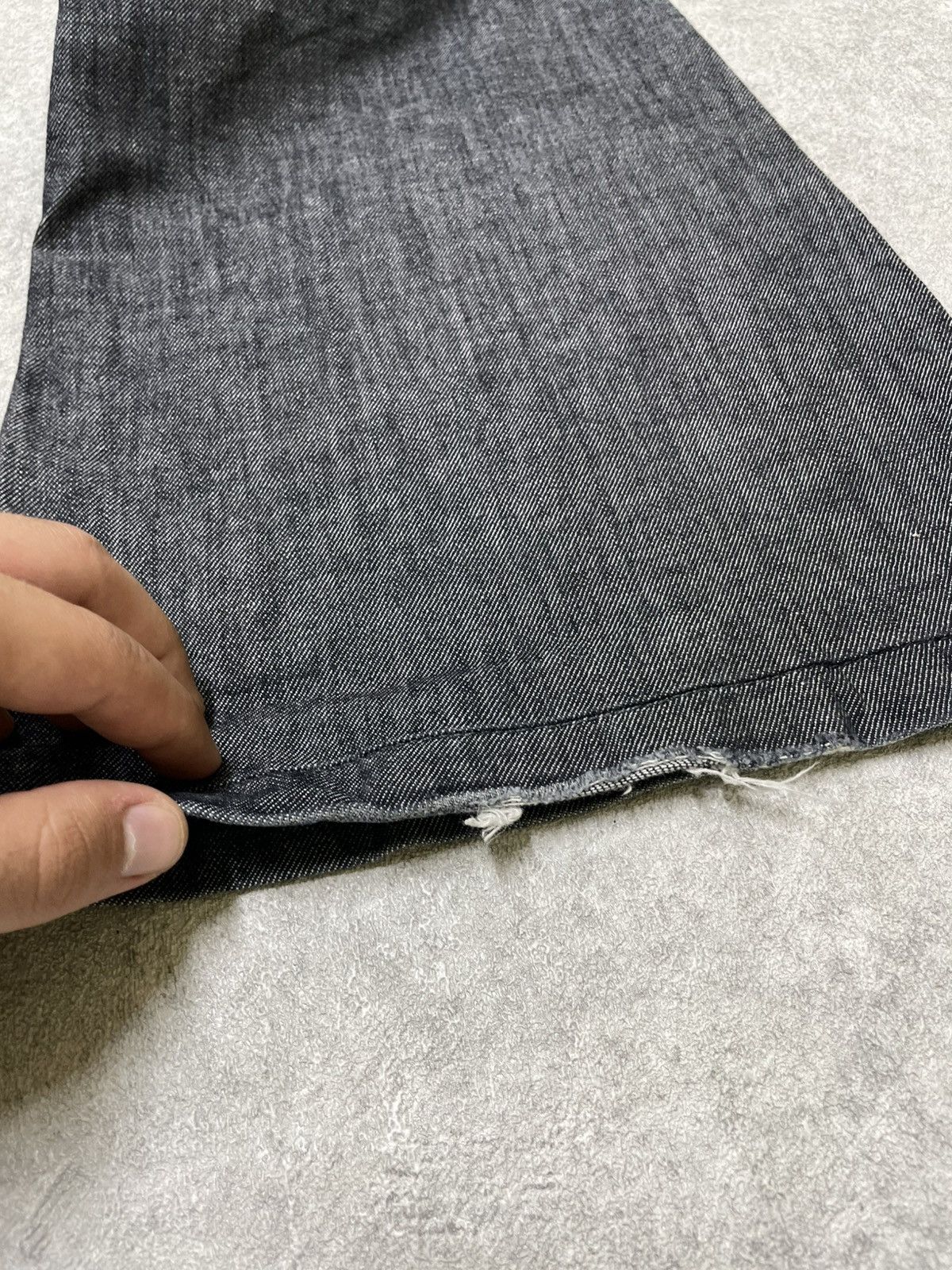 If Six Was Nine × Japanese Brand × Le Grande Bleu (L.G.B.) Obsidian Flare Denim — LGB × Ifsixwasnine Hybrid Size US 33 - 12 Thumbnail