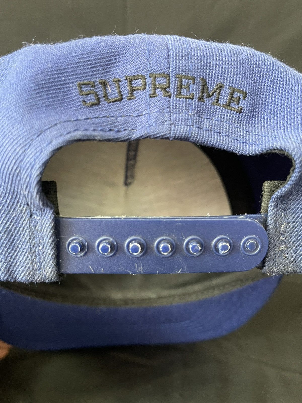 Supreme SS09 Supreme Fuck Em All 5 Panel Snapback Cap Hat Size ONE SIZE - 5 Thumbnail