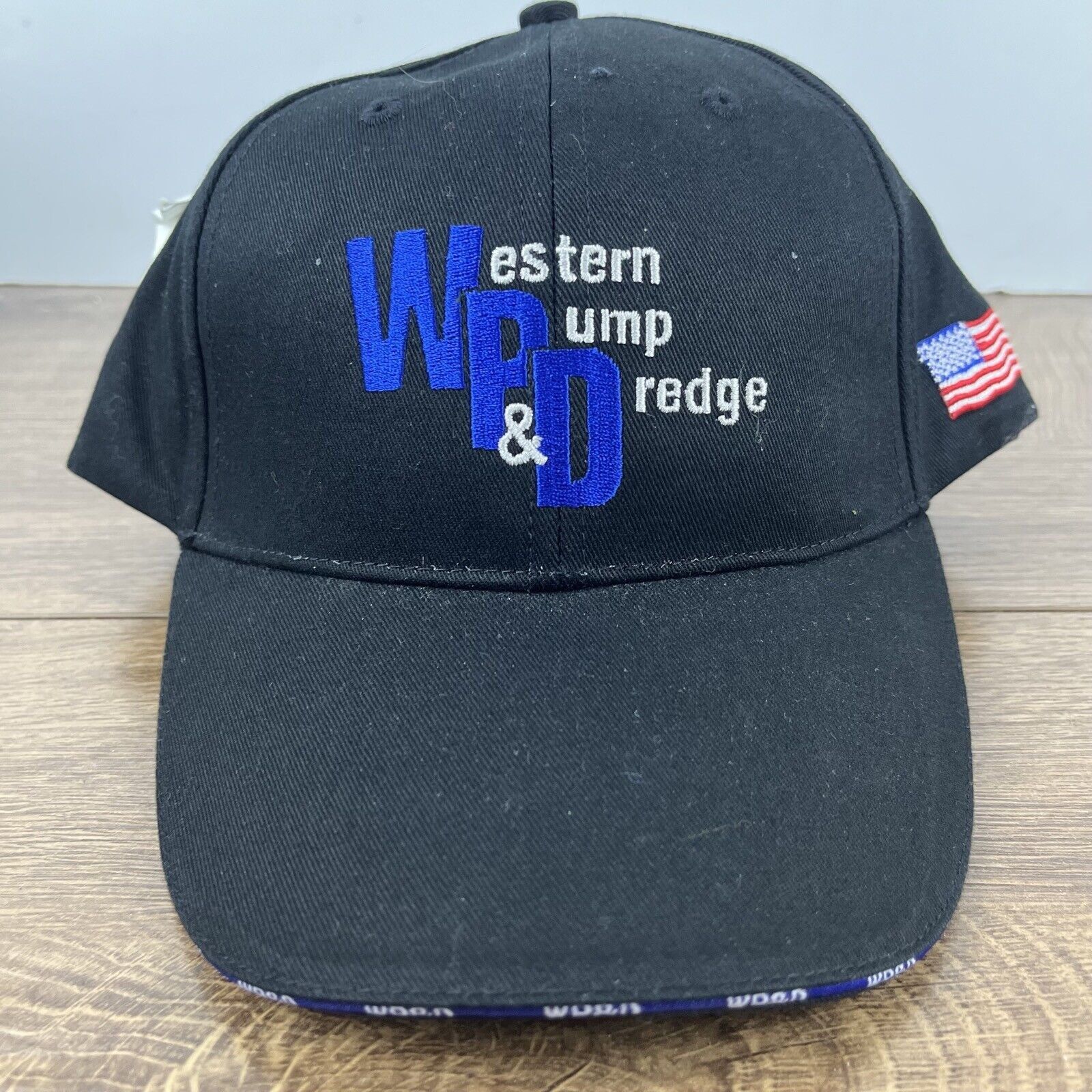 Other Western Pump Dredge Hat Black Cap Hat Adjustable Hat Black A Size ONE SIZE - 5 Thumbnail