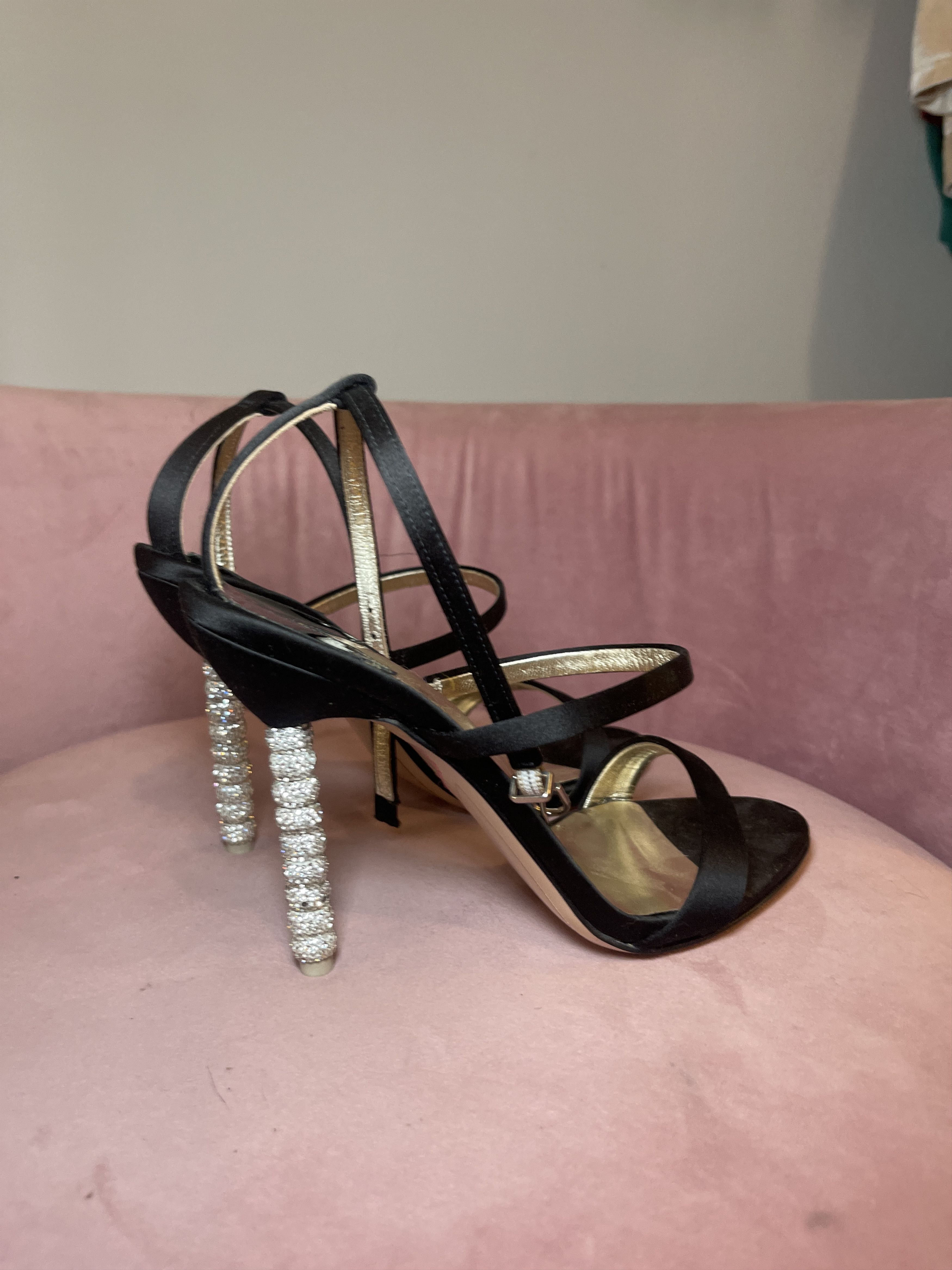 Sophia Webster sophia webster heels with rhinestone heel Size US 6.5 / IT 36.5 - 7 Thumbnail