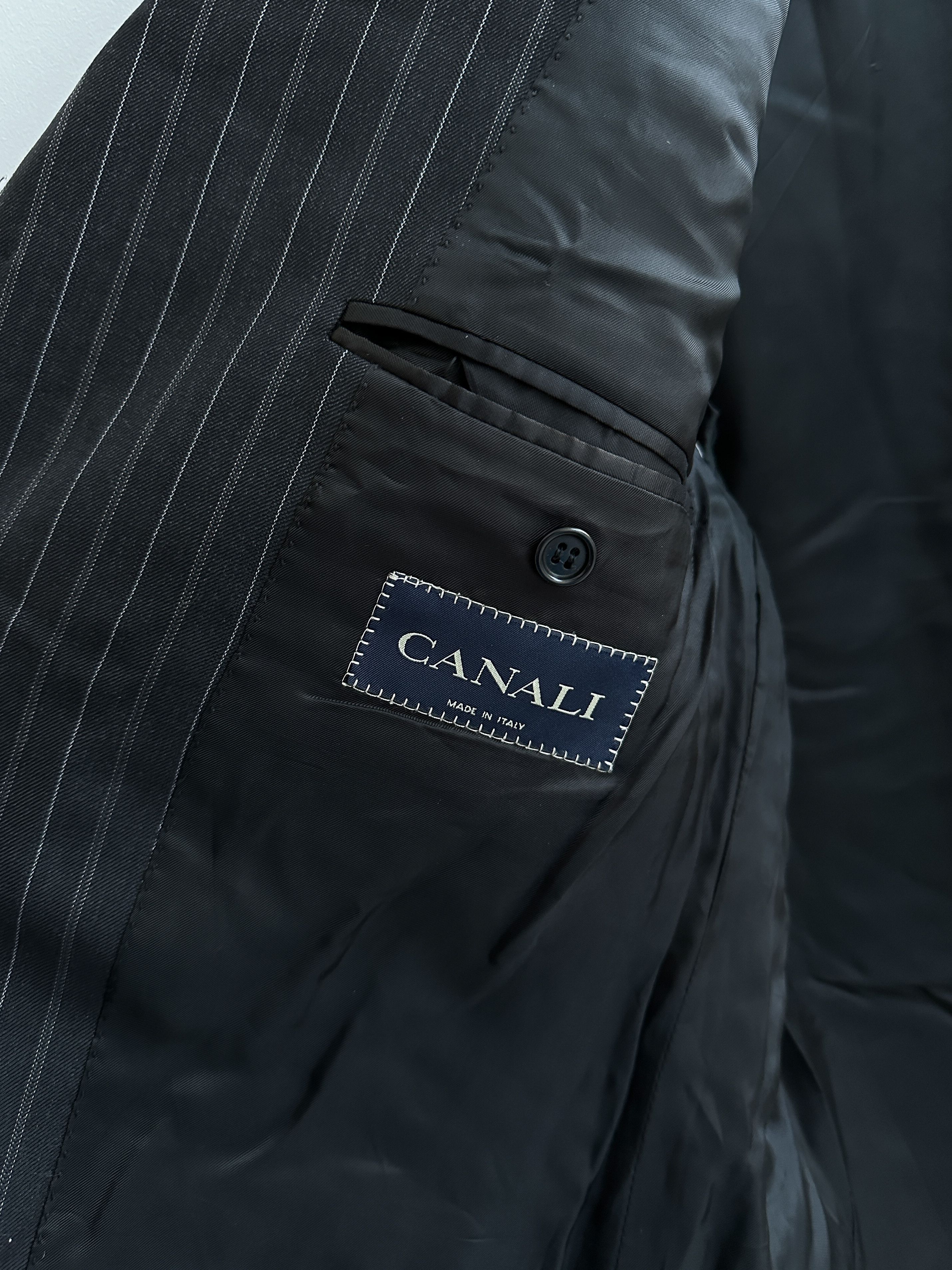 Canali Canali Stripped Blazer Size 52R Size 52R - 4 Thumbnail