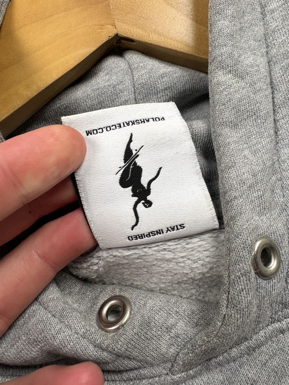 Polar Skate Co. POLAR Hype Skateboarding Style Streetwear Big Logo Hoodie Size US L / EU 52-54 / 3 - 7 Thumbnail