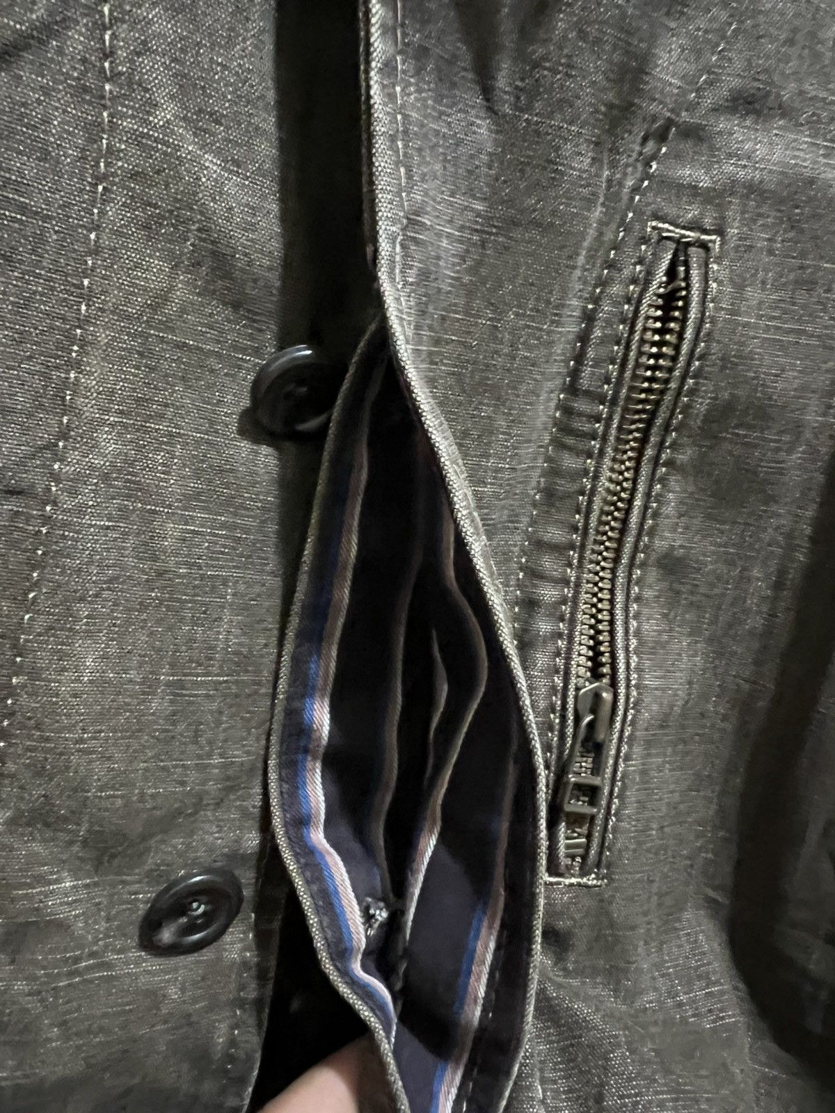 Japanese Brand Boycott Denim Waxed Button Up Quilted Lined Jacket Size US M / EU 48-50 / 2 - 6 Thumbnail