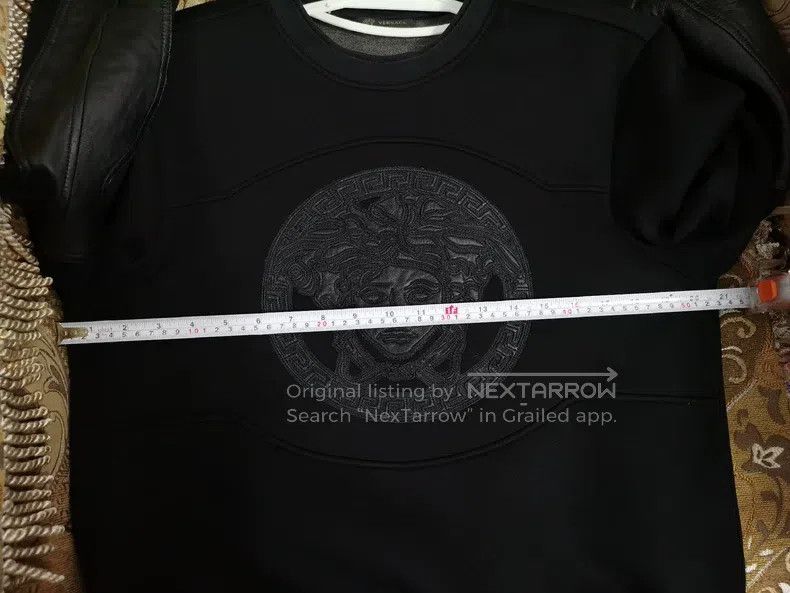 Versace Versace Space cotton sweatshirt Size US L / EU 52-54 / 3 - 6 Thumbnail