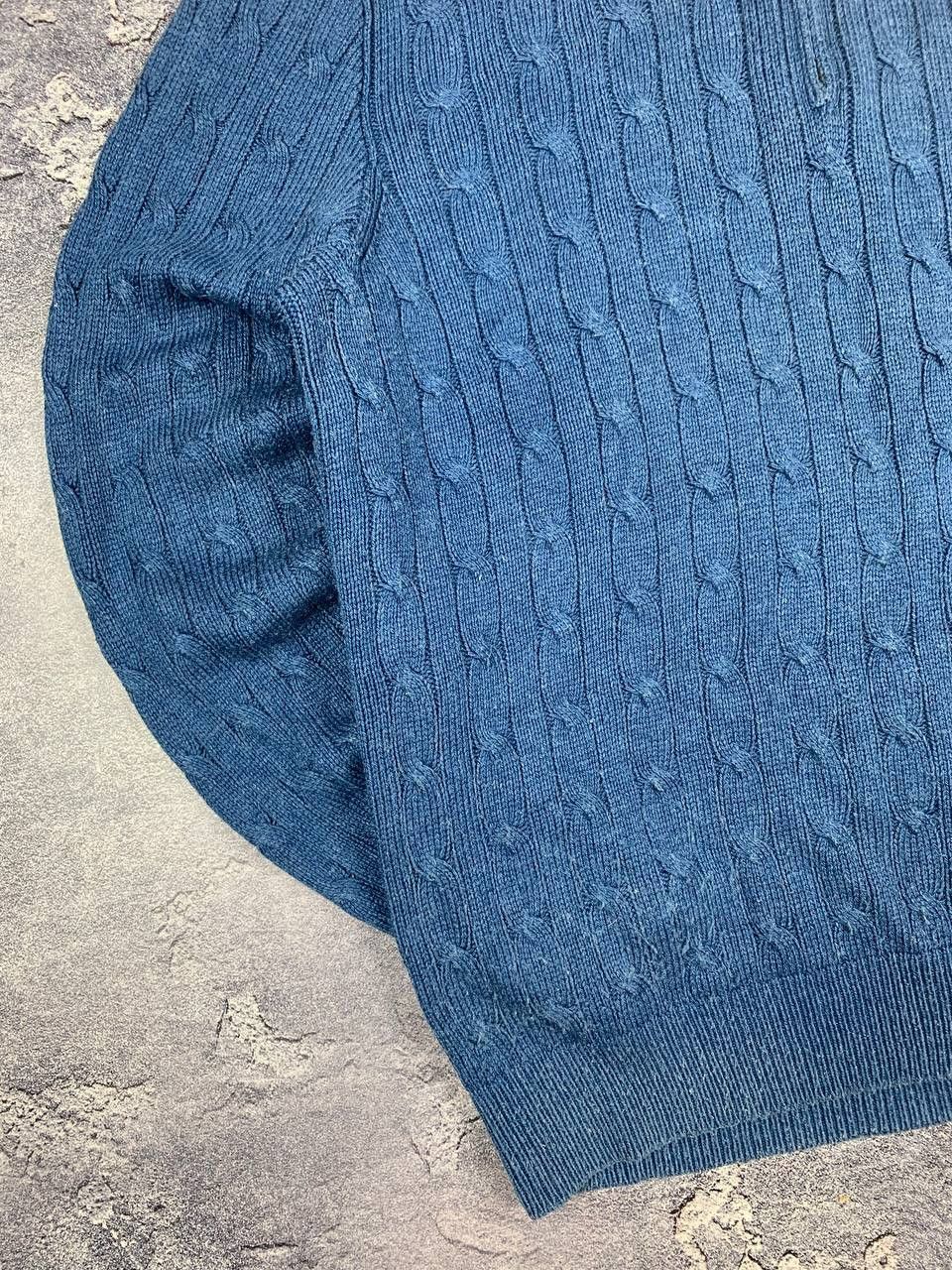 Polo Ralph Lauren Polo Ralph Lauren Vintage Men's 1/3 Zip Sweater 100% Silk Size US L / EU 52-54 / 3 - 4 Thumbnail
