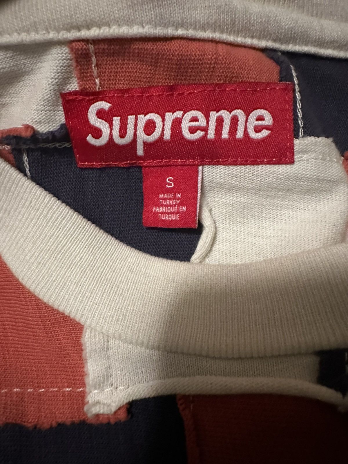 Supreme Supreme Patchwork Football Jersey Size US S / EU 44-46 / 1 - 3 Thumbnail