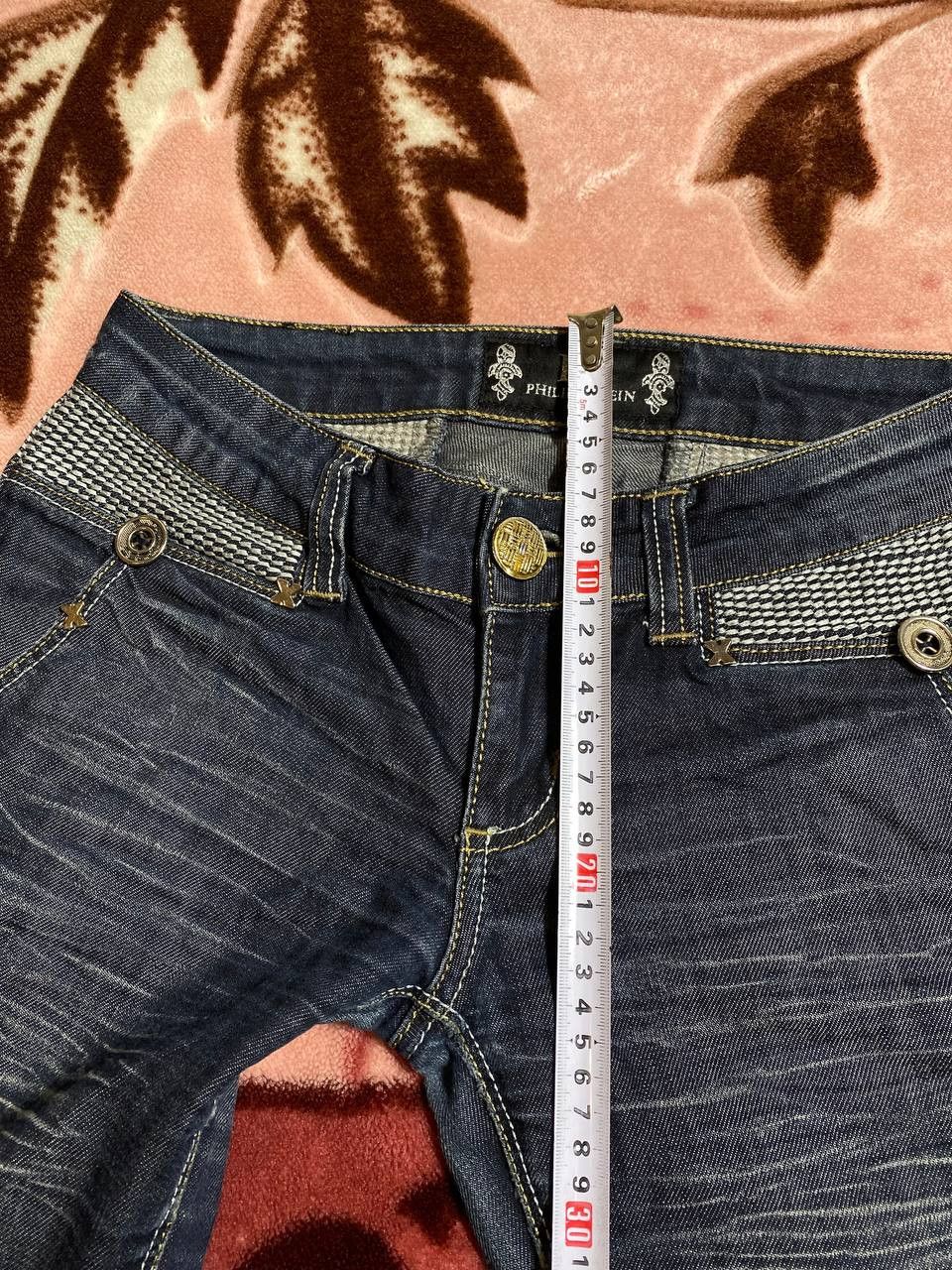 Japanese Brand × Philipp Plein Vintage Philipp Plein Distressed Jeans Japanese Style Size US 27 - 10 Thumbnail