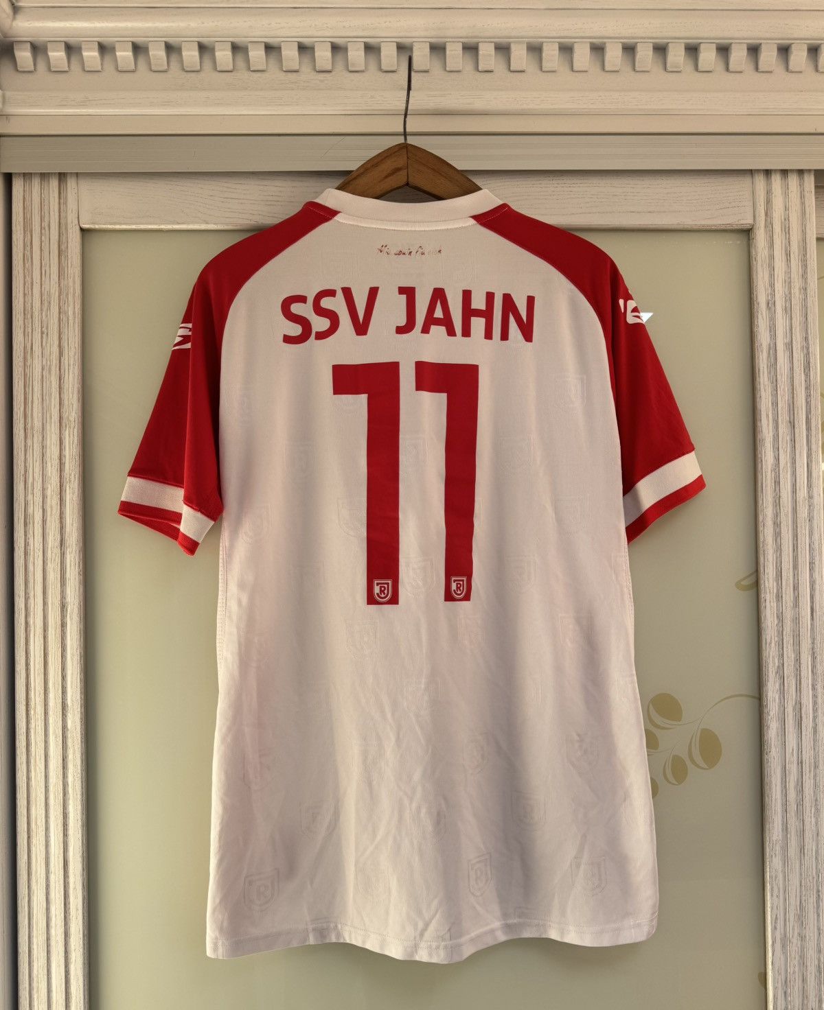 Vintage Jahn Regensburg 2021-2022 Home Soccer Jersey Football Shirt Size US L / EU 52-54 / 3 - 2 Thumbnail