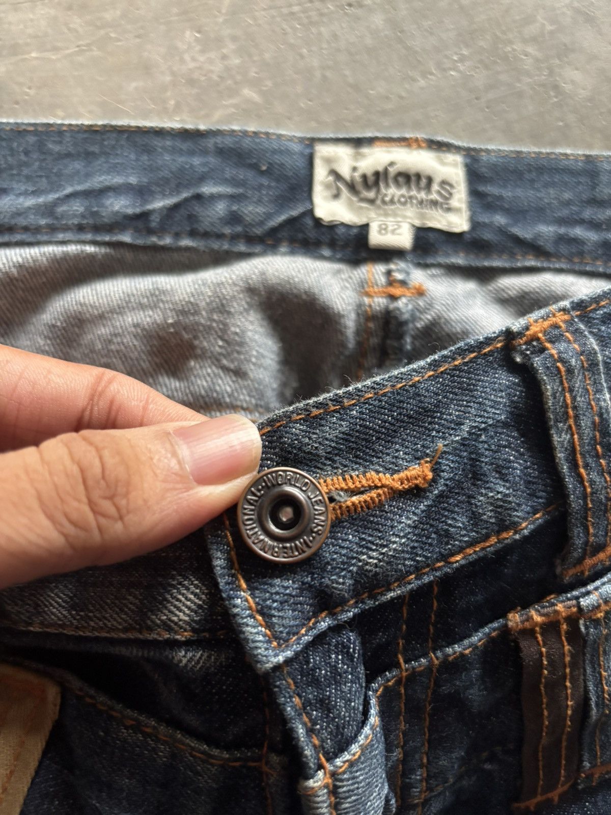 PPFM DOUBLE WAIST NYLAUS distressed washed whiskered japanese Size US 32 / EU 48 - 4 Thumbnail