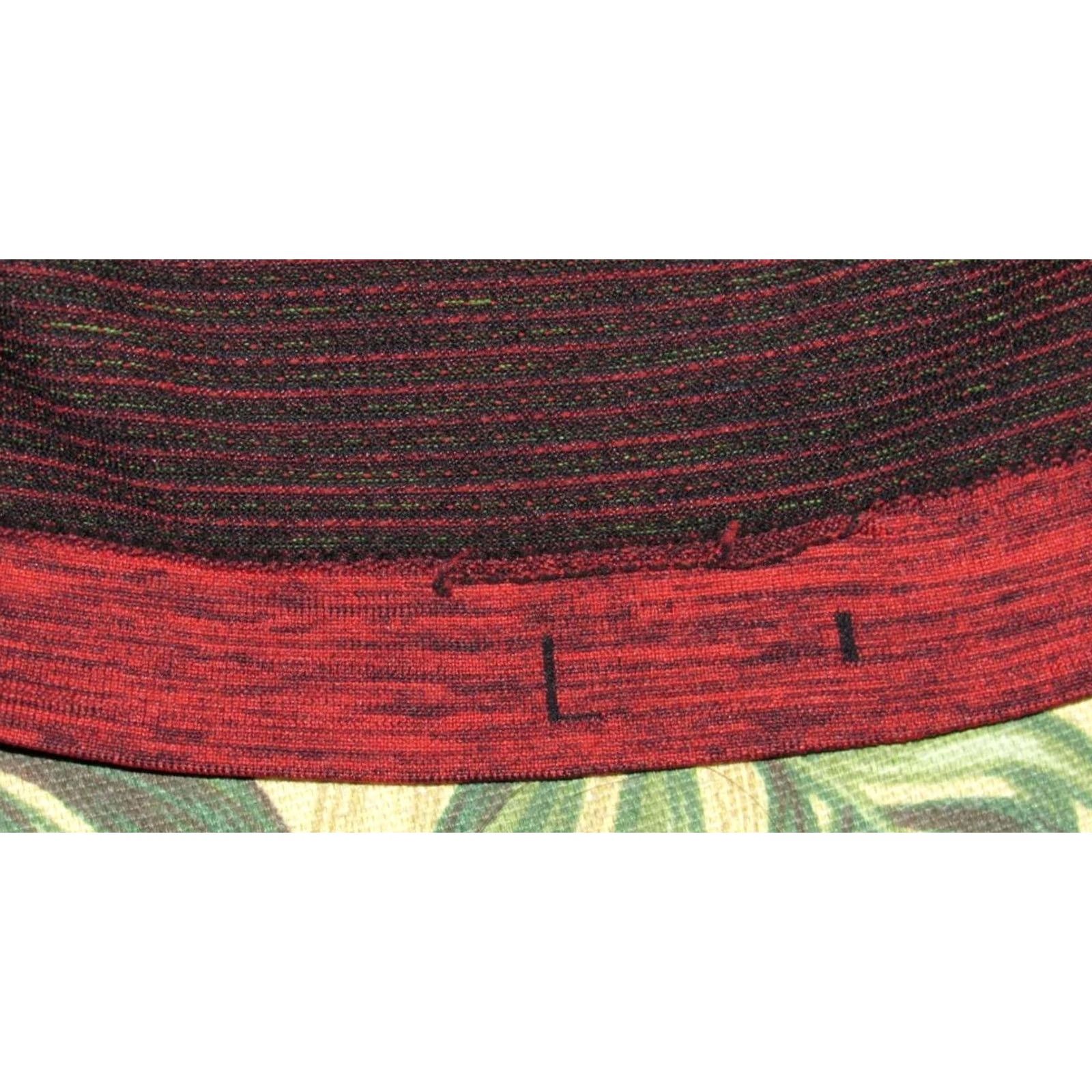 Lululemon LULULEMON Black Red Striped Short Sleeve Polo Shirt Large Mens Size US L / EU 52-54 / 3 - 4 Thumbnail