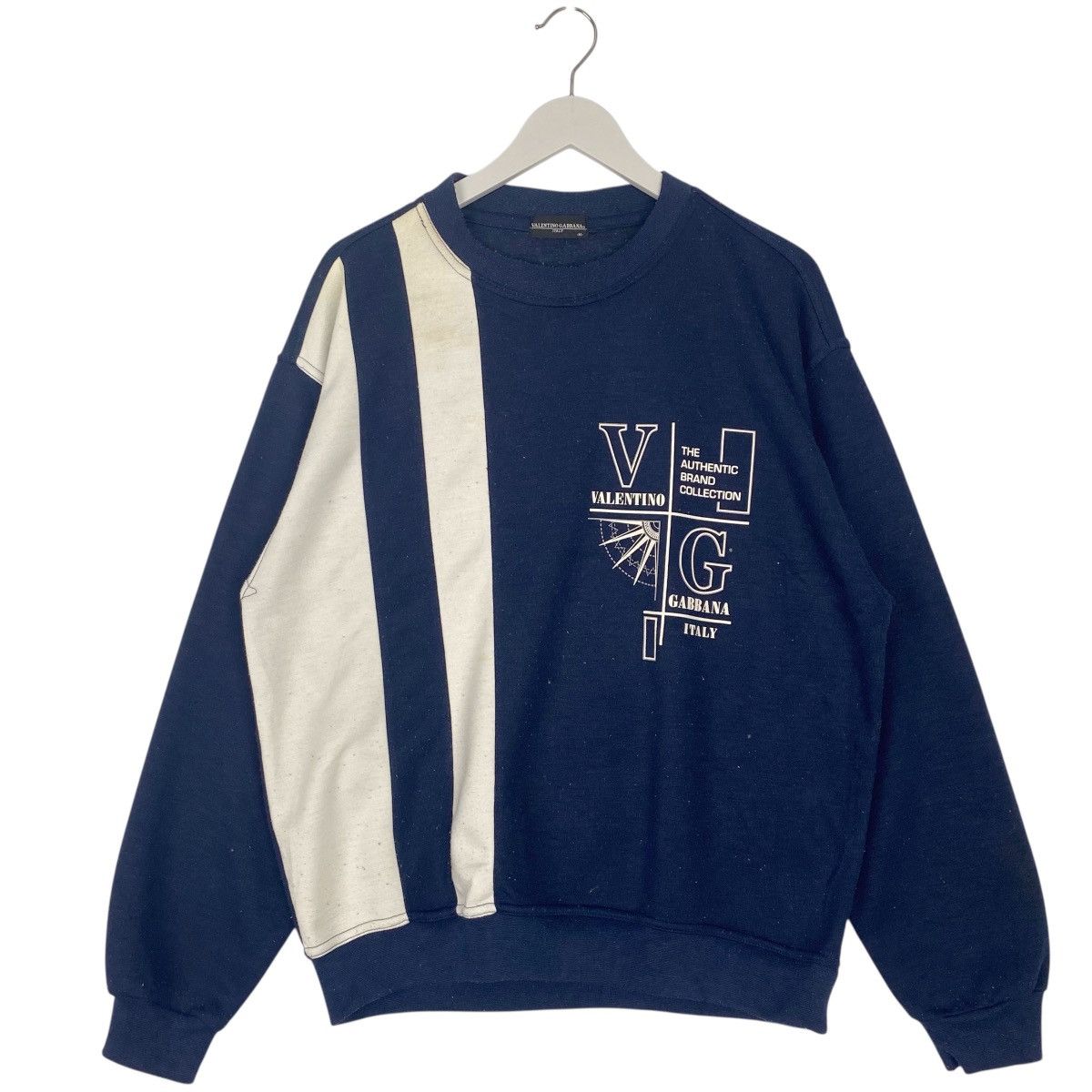 Other Vintage Valentino Gabbana Sweatshirt Crewneck Big Logo Size US M / EU 48-50 / 2 - 1 Thumbnail