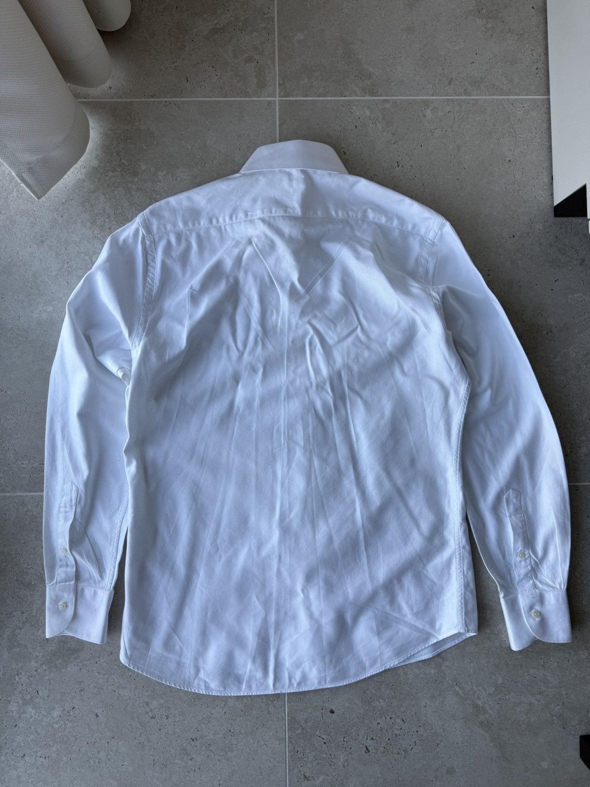 Suitsupply Suitsupply Shirts Cotton Two Ply Luxury White Old Money Size US M / EU 48-50 / 2 - 2 Thumbnail