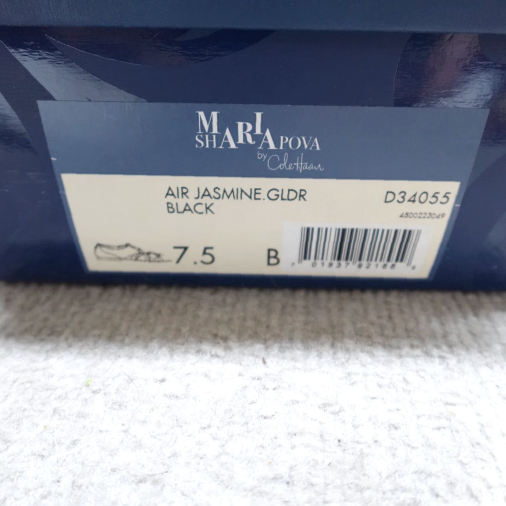 Cole Haan Cole Haan Maria Sharapova Womens Sandals 7.5 Black Leather Jasmine Size US 5 / IT 35 - 8 Thumbnail