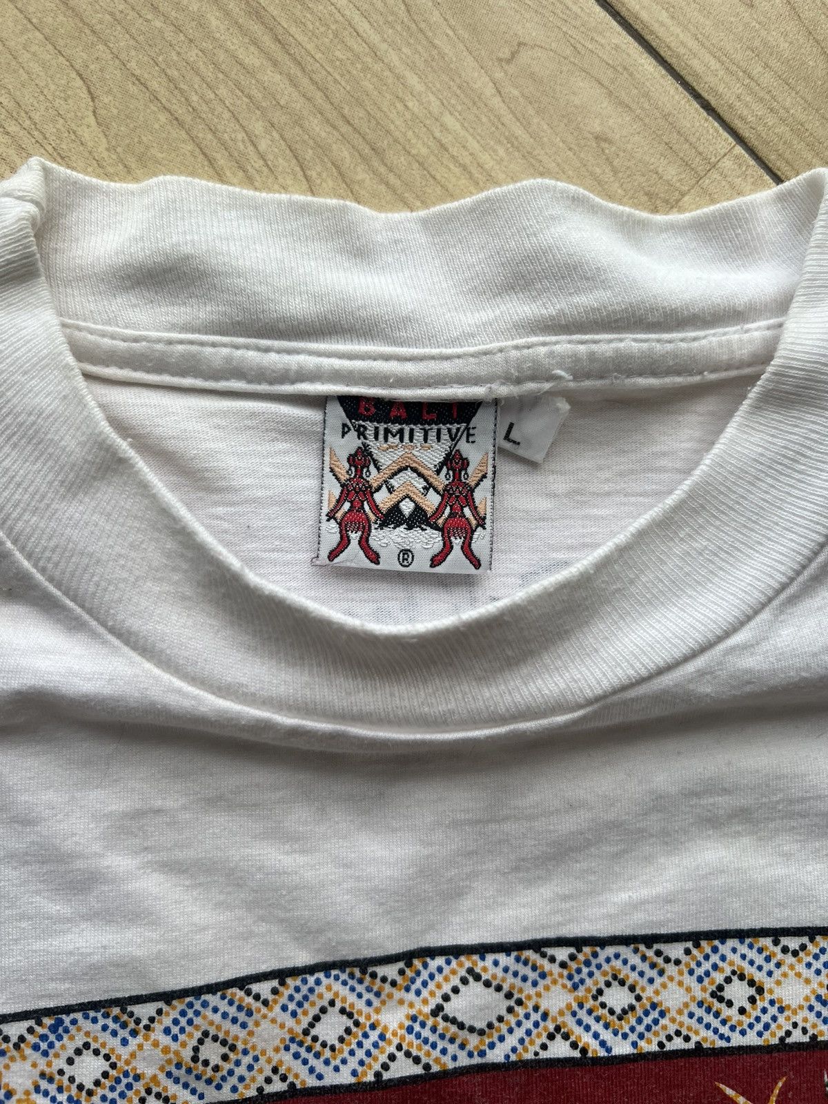 Vintage Vintage Bali Primitive Design T-Shirt Size US L / EU 52-54 / 3 - 5 Thumbnail