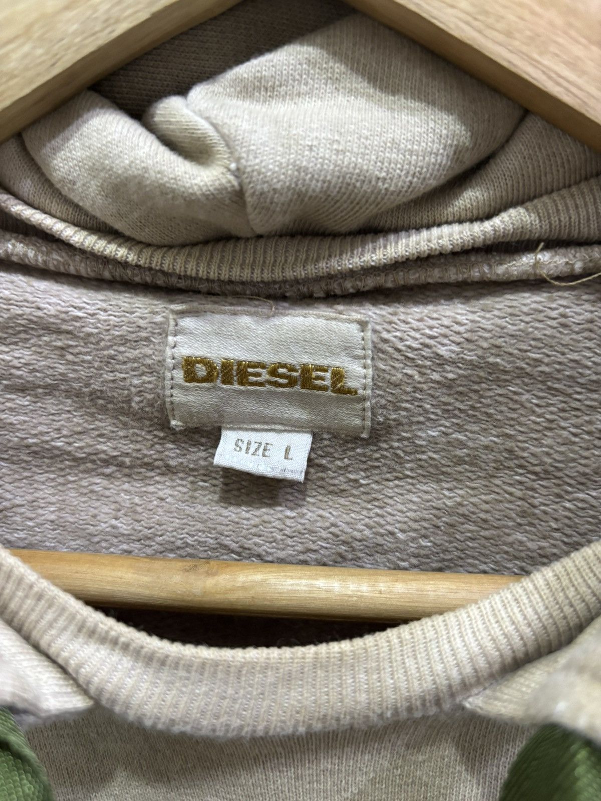 Diesel Diesel Skull Pocket Sleeve Hoodie Size US L / EU 52-54 / 3 - 5 Thumbnail