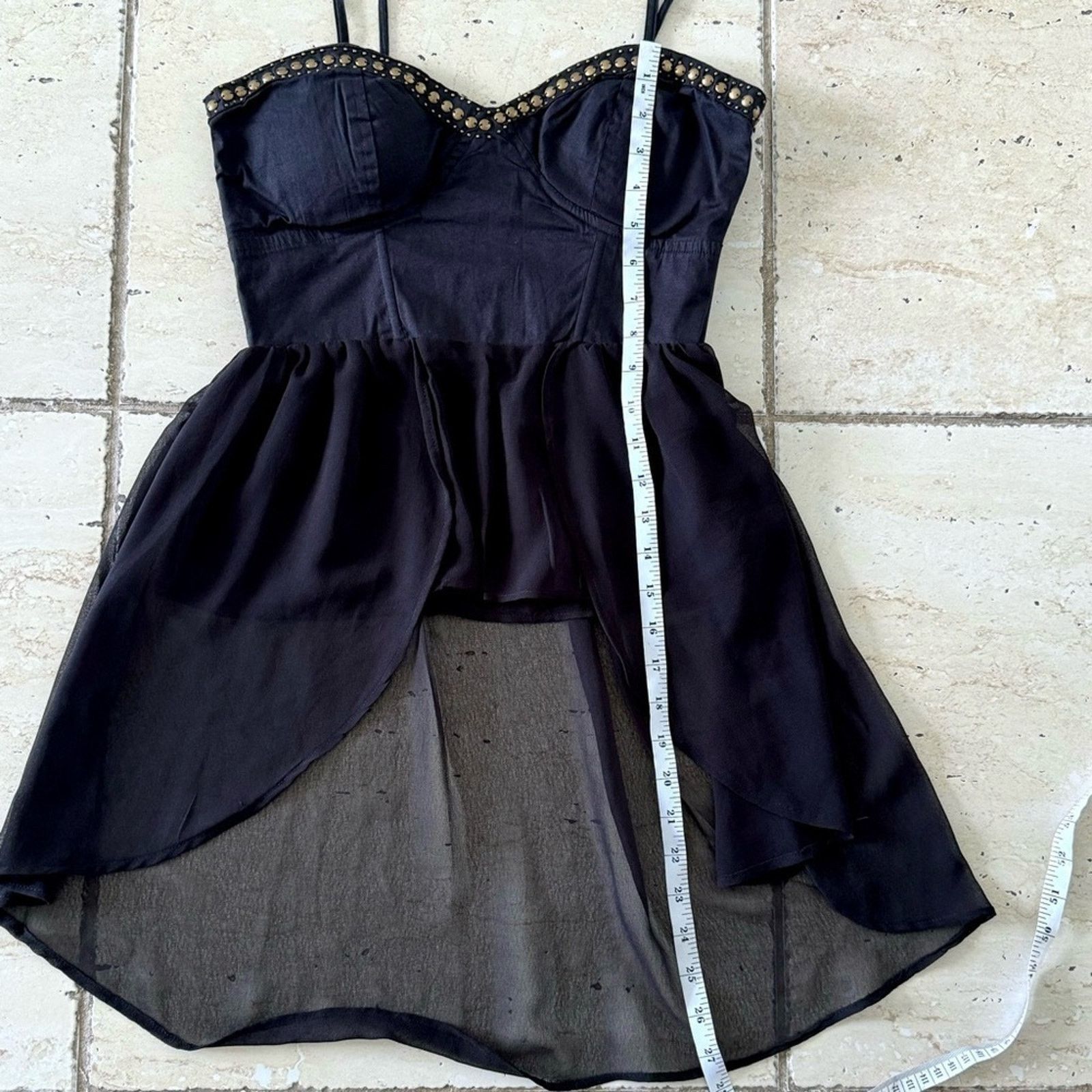 Other ANGIE Black Top with studs, Size M Size M / US 6-8 / IT 42-44 - 9 Thumbnail