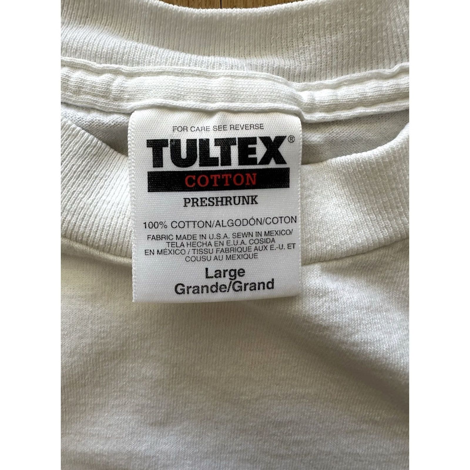 Tultex VINTAGE Tultex The Three Stooges Stooge Patrol 1995 T-shirt Men Large 90s White Size US L / EU 52-54 / 3 - 5 Thumbnail