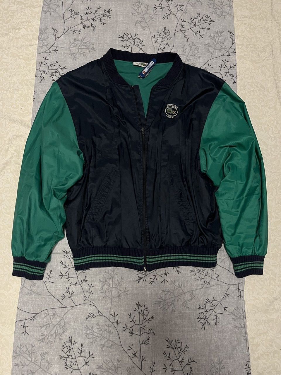 Lacoste Vintage Lacoste Club Light Bomber Jacket Style 90s Size US XL / EU 56 / 4 - 1 Thumbnail