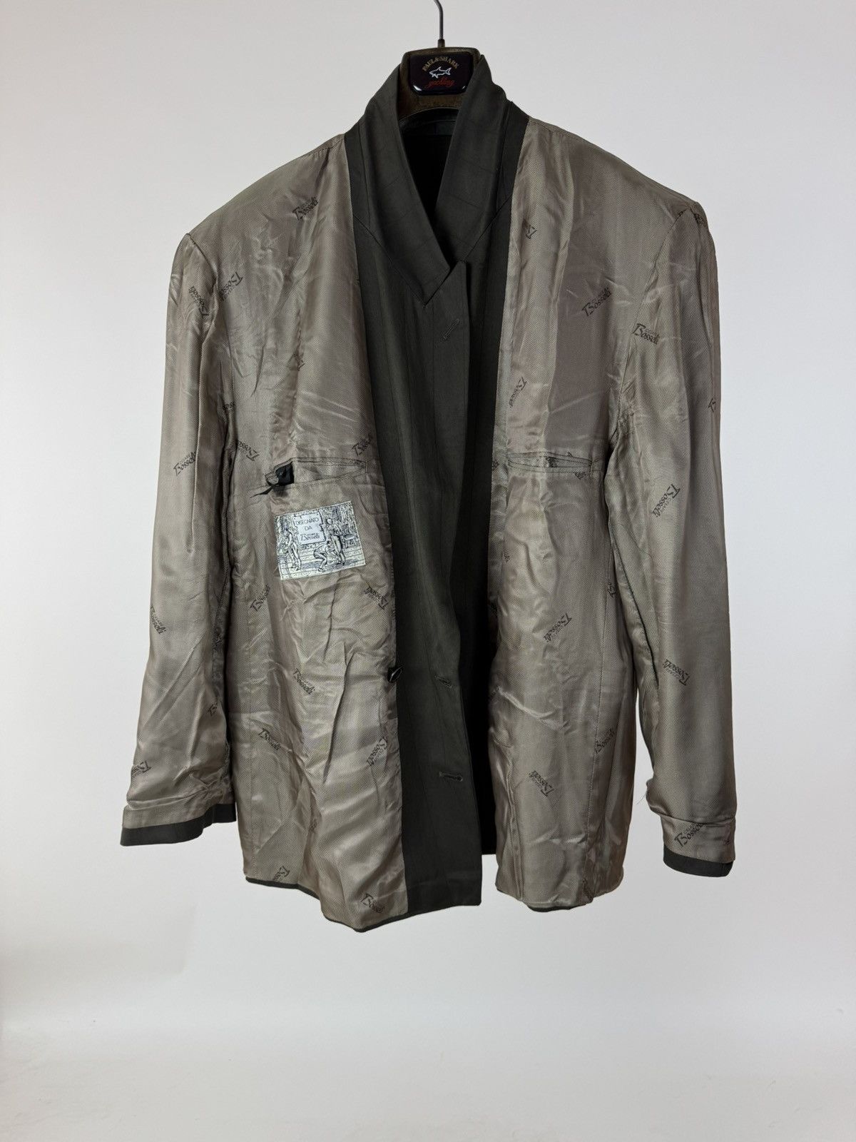 Vintage CESARE Bosseli sport blazer jacket Vintage double-breasted Size US 33 - 9 Thumbnail