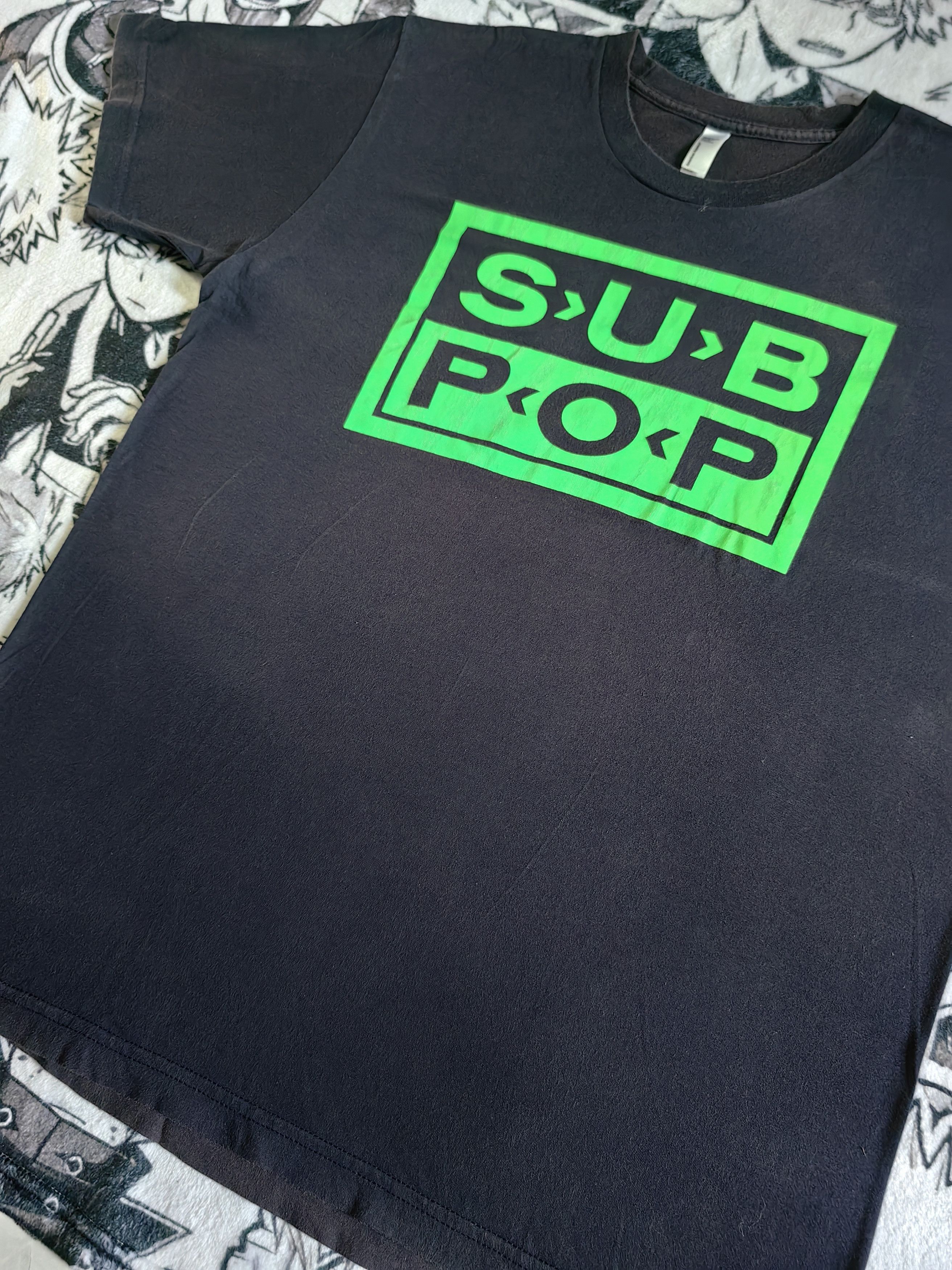 American Apparel Sub Pop Shirt Size US L / EU 52-54 / 3 - 3 Thumbnail