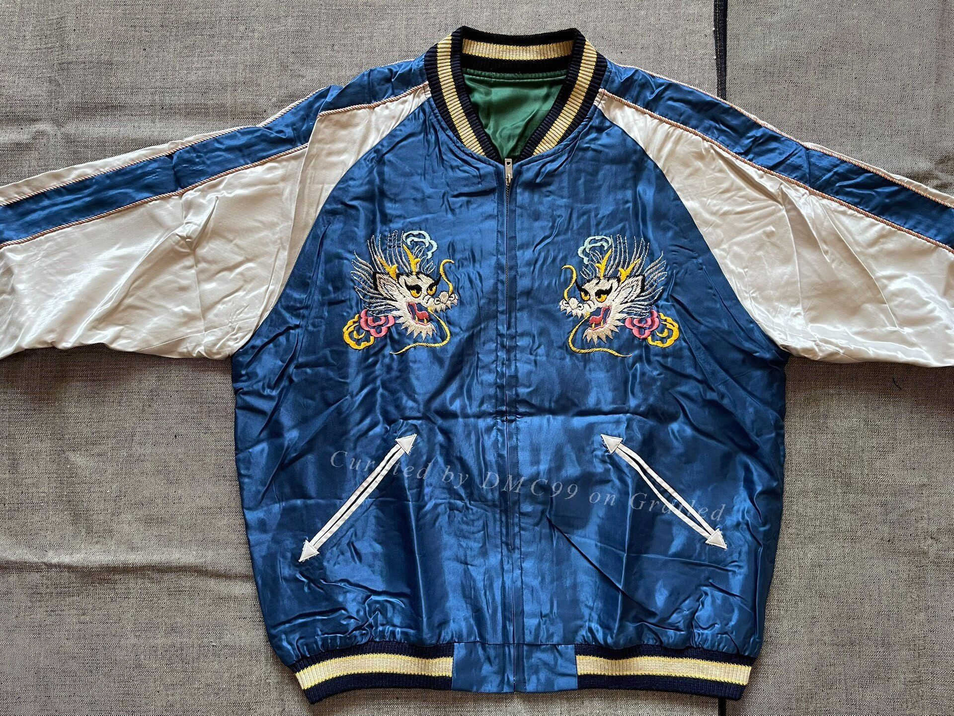 Other Tailor Toyo Yokosuka Embroidered Jacket Size US XL / EU 56 / 4 - 1 Thumbnail