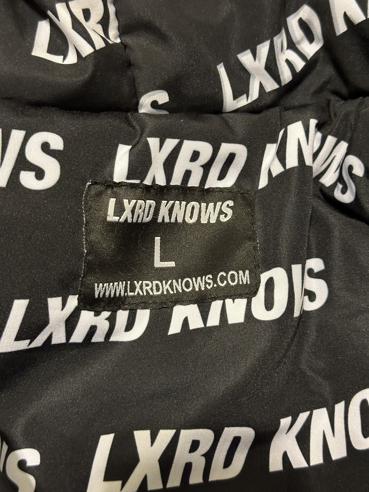 Lxrdknows Lxrd Knows OG Uzi Logo Puffer Jacket Size US L / EU 52-54 / 3 - 4 Thumbnail