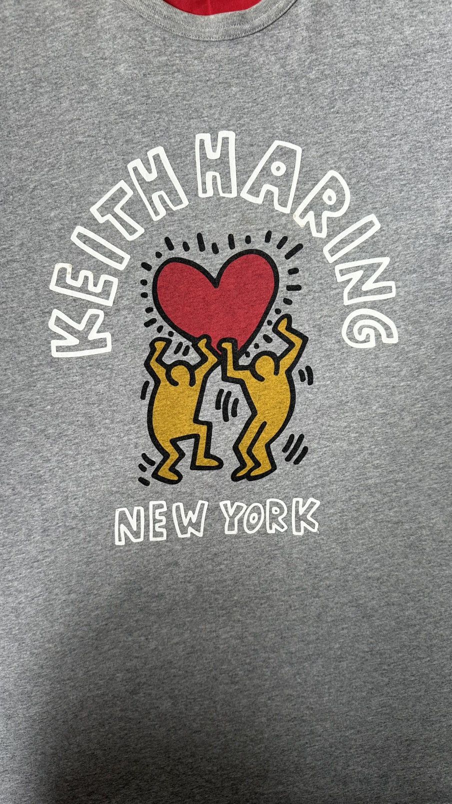 Keith Haring VINTAGE KEITH HARING NEW YORK TEE Size US M / EU 48-50 / 2 - 2 Thumbnail