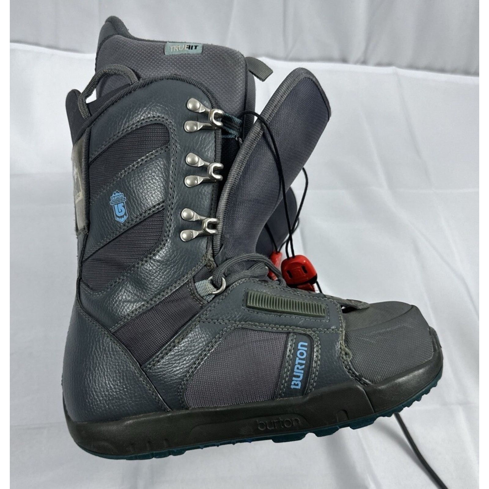Burton Burton Snowboard Boots - Women's 7.5 - Sapphire Grey/Red Size US 7.5 / IT 37.5 - 11 Thumbnail